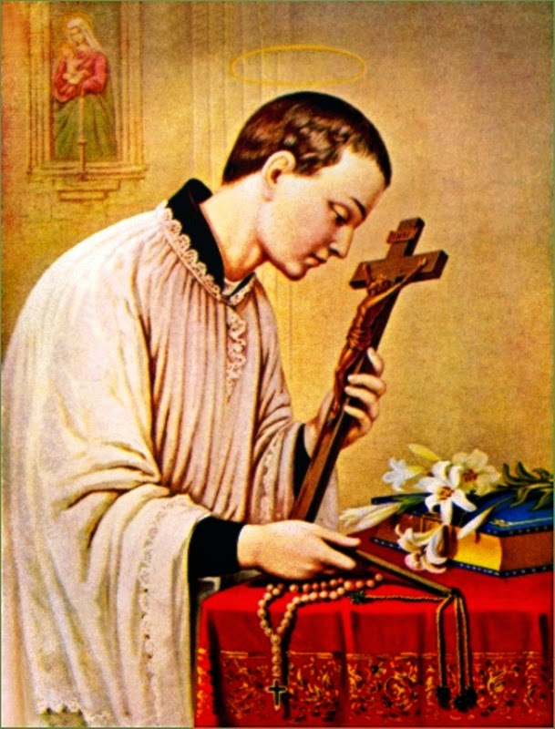 Ngày 21-06 Thánh LUY GONZAGA  Tu Sĩ (1568 - 1591)