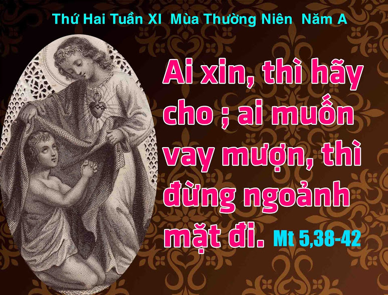 19.6.2017 – Thứ hai Tuần 11 Thường niên