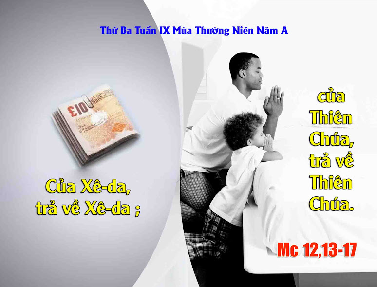 6.6.2017 – Thứ ba Tuần 9 Thuờng niên