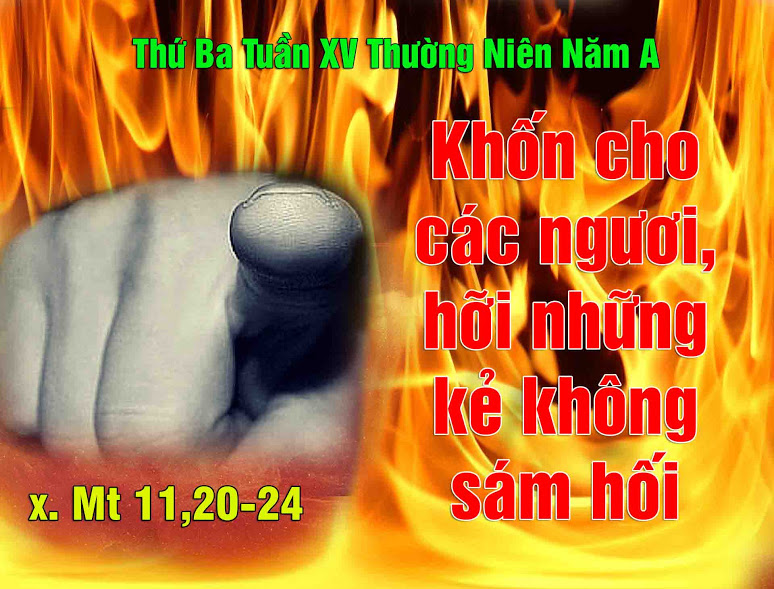 18.7.2017 – Thứ Ba tuần 15 Thường niên