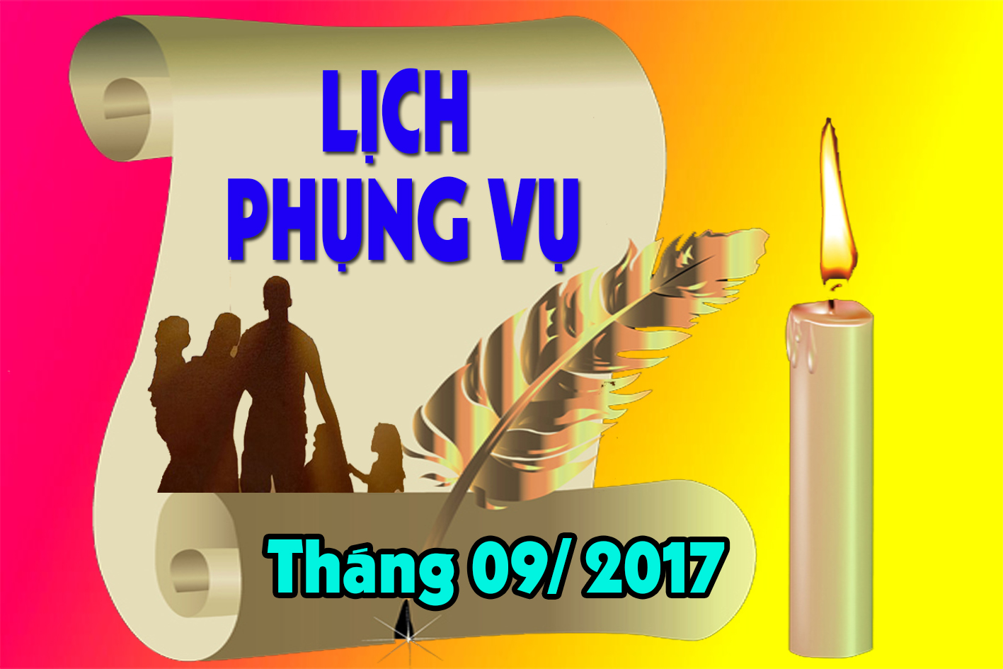 Lịch Phụng vụ từ ngày 25.9.2017 đến ngày 01.10.2017