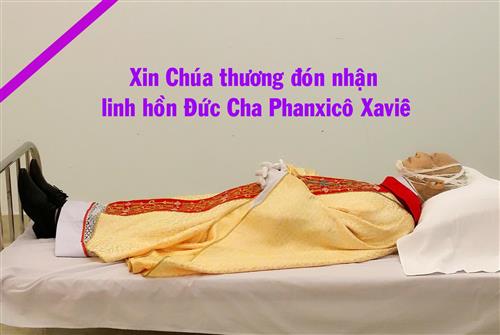 Chương trình tang lễ Đức cha Phanxicô Xaviê Nguyễn Văn Sang
