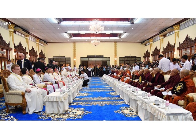 Đức Thánh Cha Phanxicô tông du Myanmar: Gặp Ủy ban nhà nước Tăng già Maha Nayaka