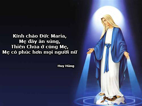 Ngày 08.12:  ĐỨC MARIA VÔ NHIỄM NGUYÊN TỘI