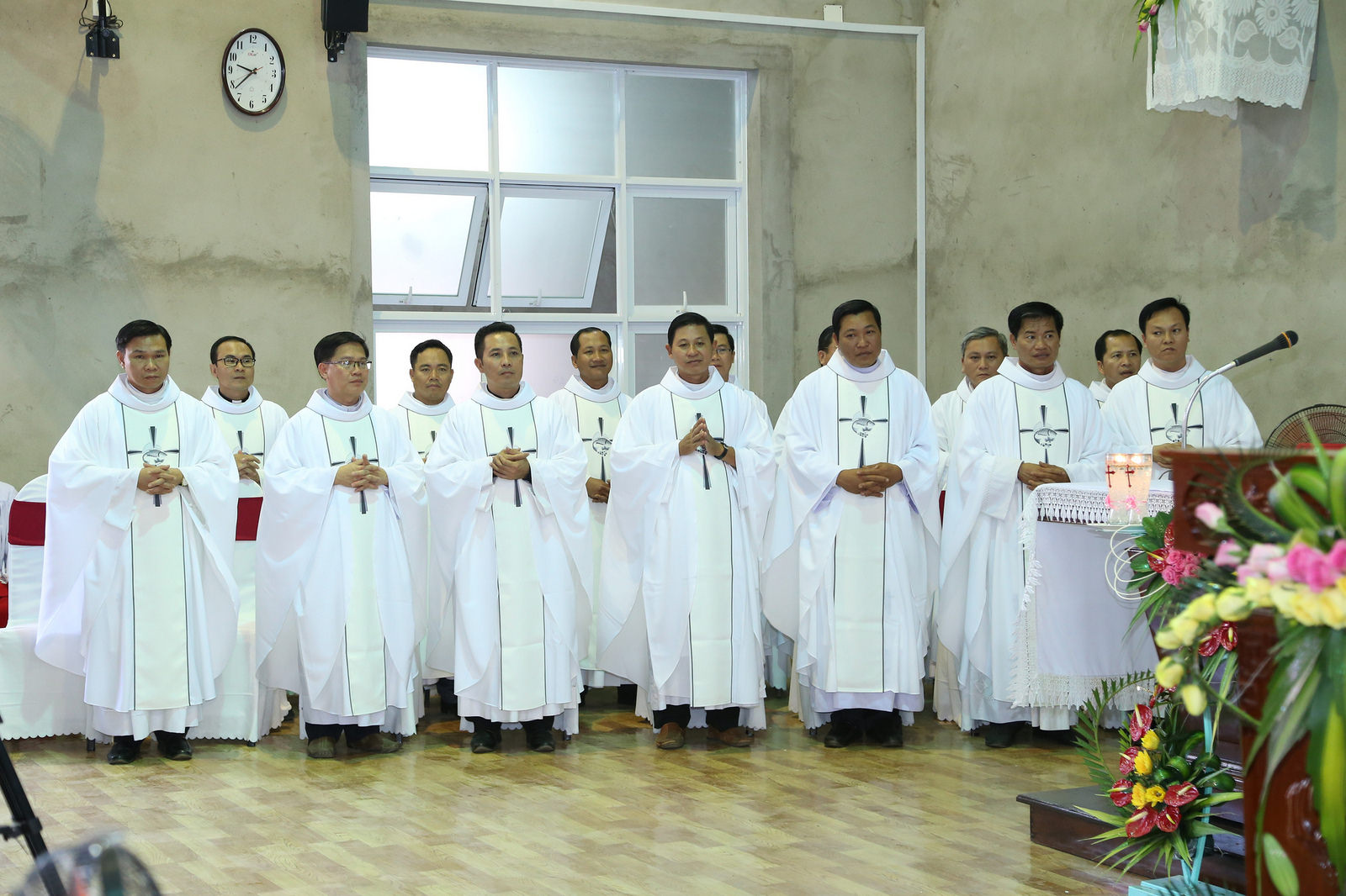 Giáo họ Biệt lập Xuân Trường: Thánh Lễ tạ ơn 5 năm linh mục của 15 Cha khóa IX và làm phép Nhà Giáo lý
