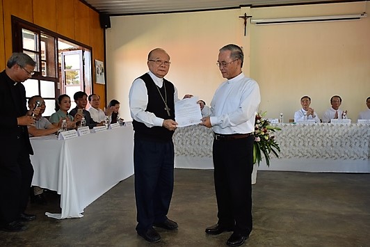 Công bố thiết lập cơ sở II ĐCV Thánh Giuse Xuân Lộc tại ĐCV Minh Hòa, 12-5-2018