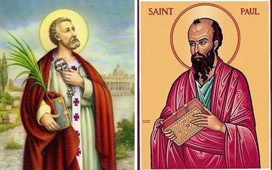 29.06.2018- Thứ Sáu tuần 12 Thường niên B- Lễ thánh Phêrô và thánh Phaolô, tông đồ