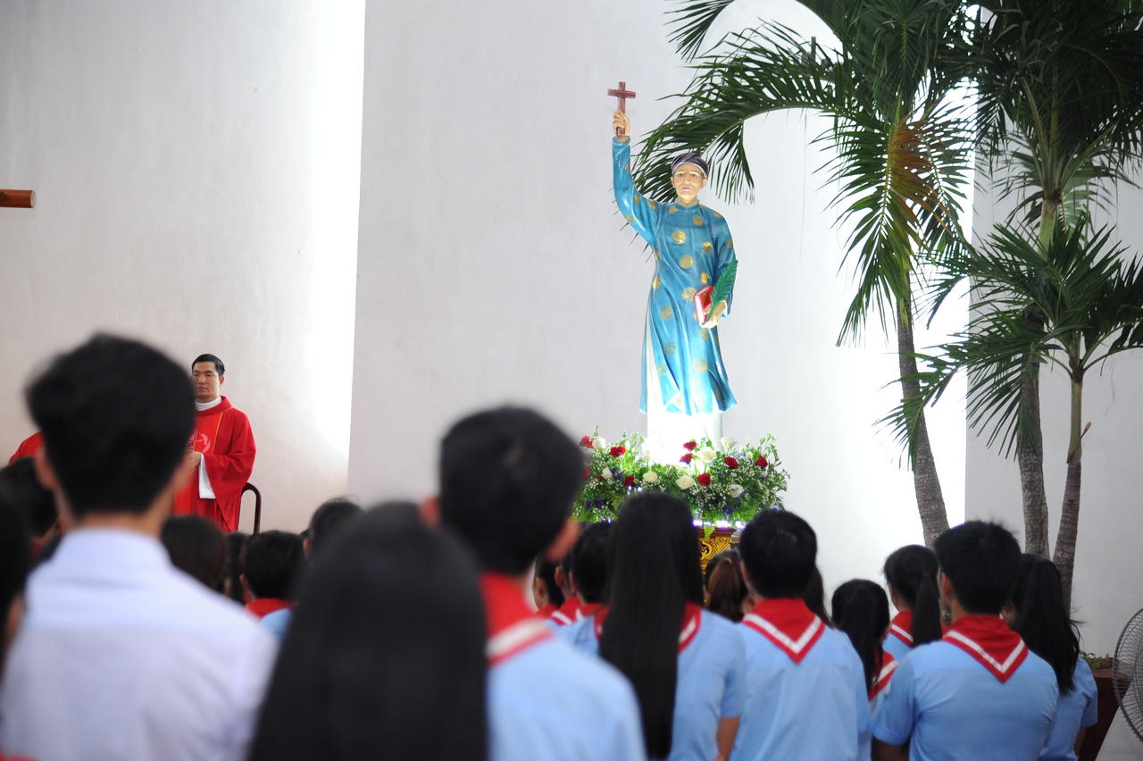 Đền Thánh Bãi Dâu: Đại lễ kính Chân phước Anrê Phú Yên 2018 – Bổn mạng Giáo Lý viên Giáo phận Bà Rịa