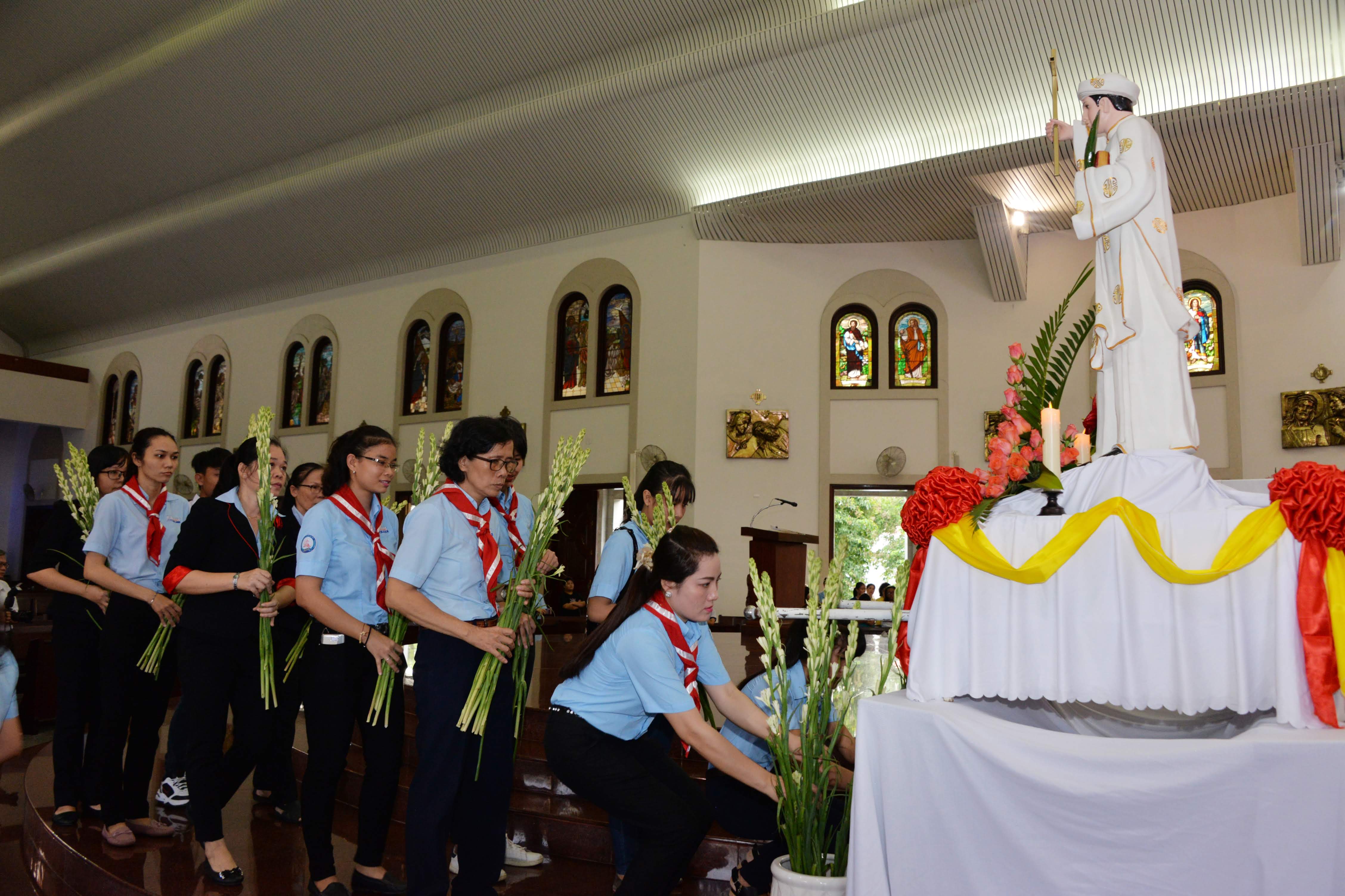 Giáo xứ Chánh Tòa Bà Rịa: Mừng lễ kính Chân phước Anrê Phú Yên- Bổn mạng giáo lý viên giáo xứ