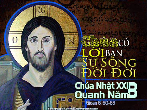 CÁC BÀI SUY NIỆM LỜI CHÚA CHÚA NHẬT XXI THƯỜNG NIÊN – NĂM B