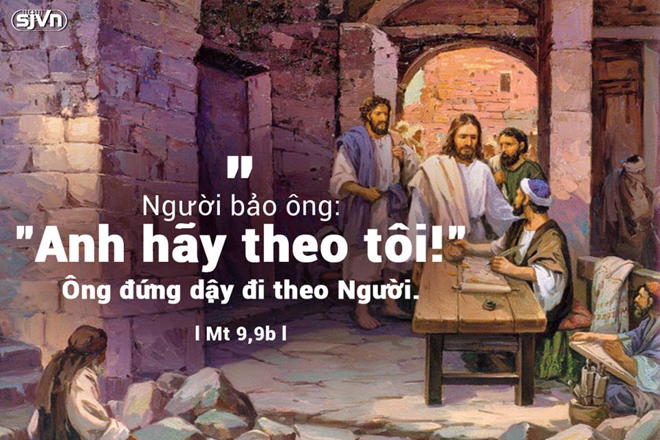 21.9.2018 – Thứ Sáu Tuần 24 TN B- Thánh Matthêô, tông đồ, tác giả sách Tin Mừng