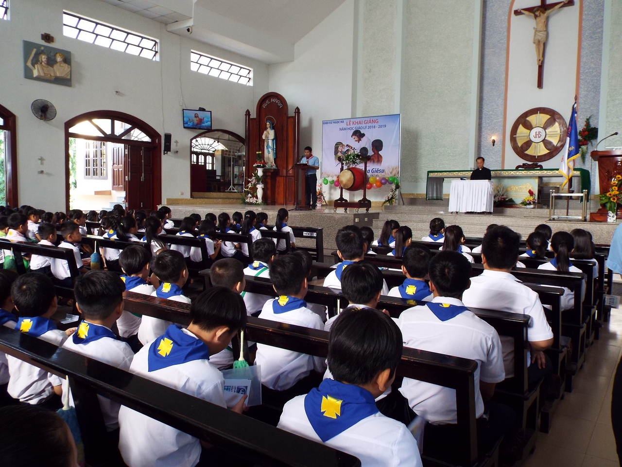 Gx. Ngọc Hà: Khai giảng năm học giáo lý 2018-2019