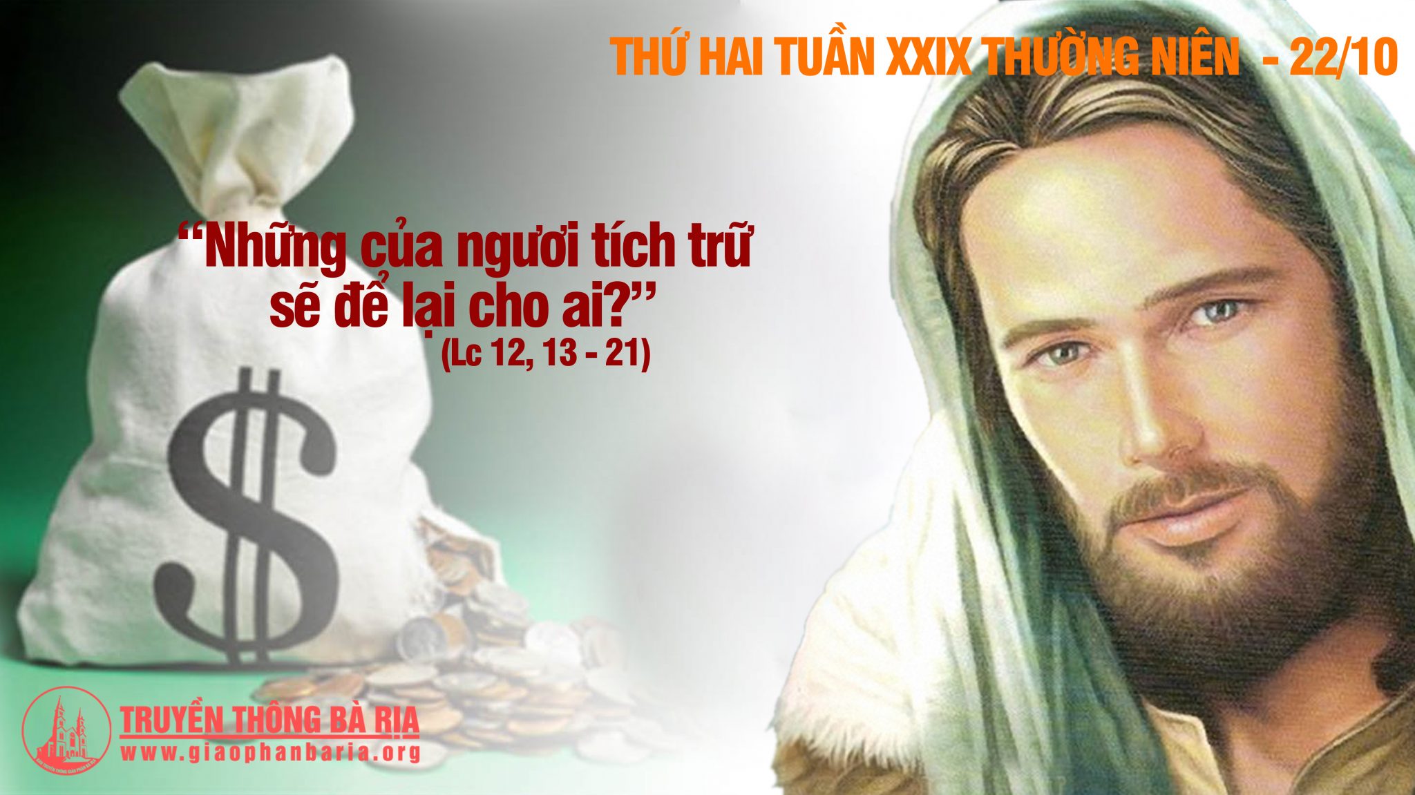 22.10.2018 Thứ hai tuần XXIX Thường niên