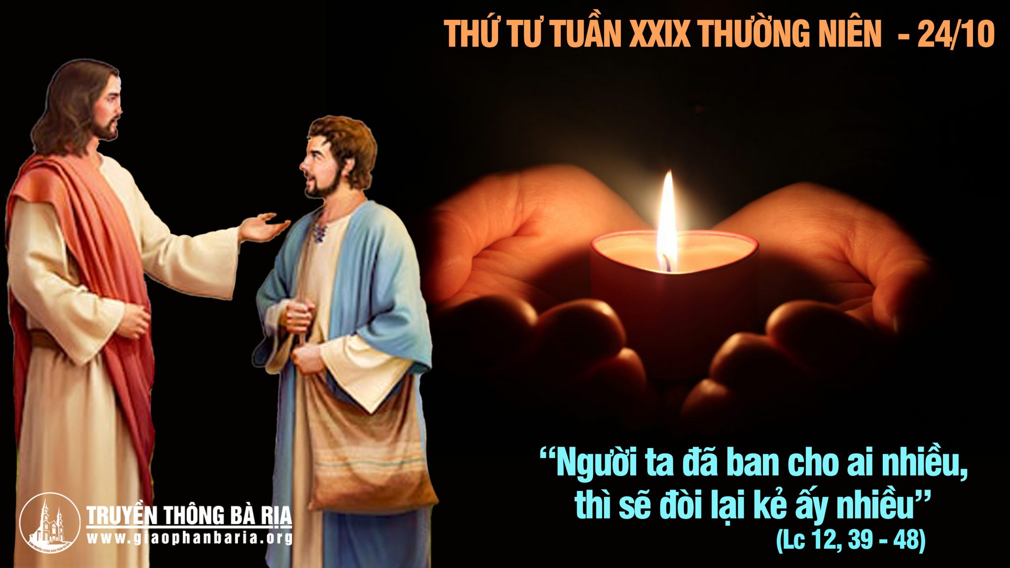 24.10.2018 Thứ tư tuần XXIX Thường niên