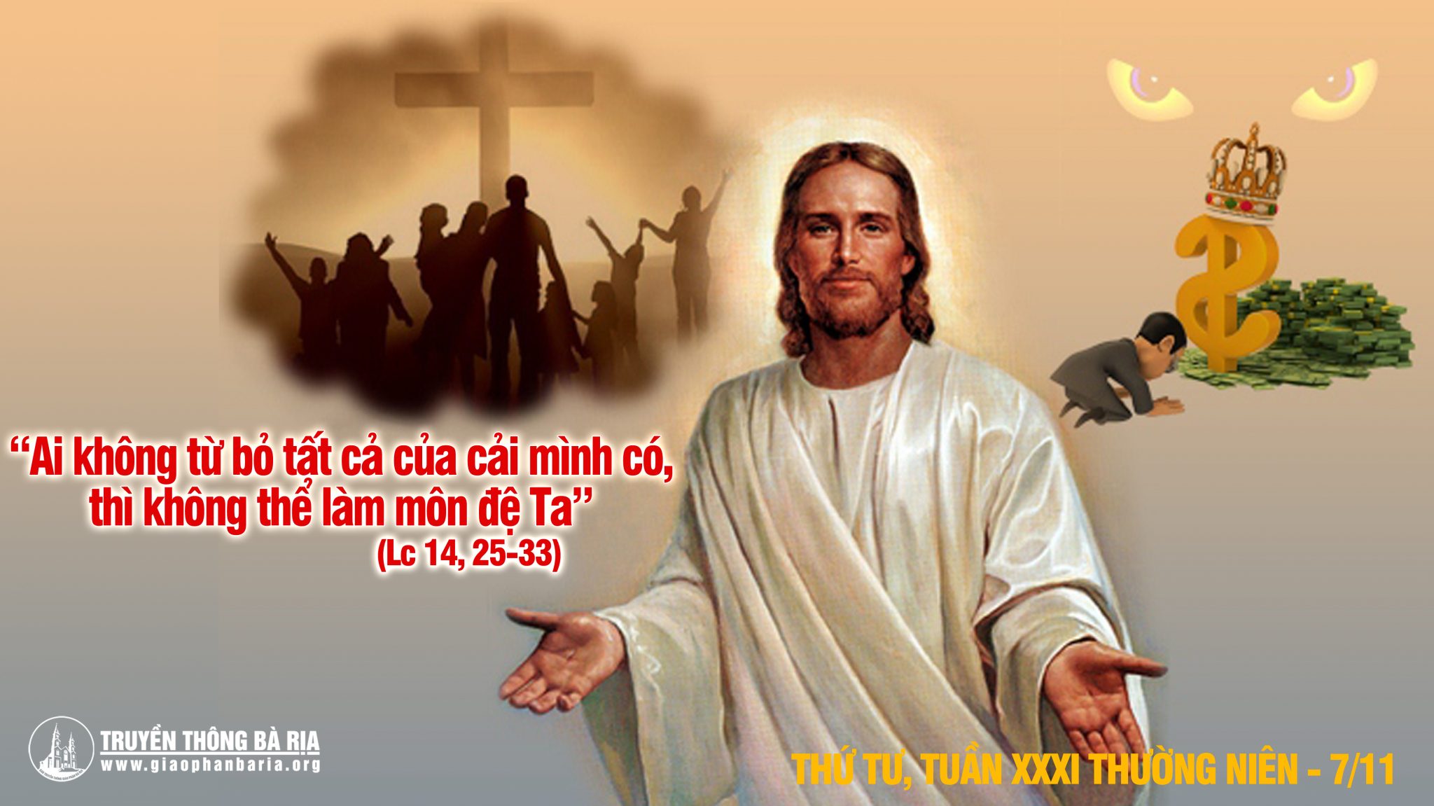 07.11.2018 Thứ tư tuần XXXI Thường niên