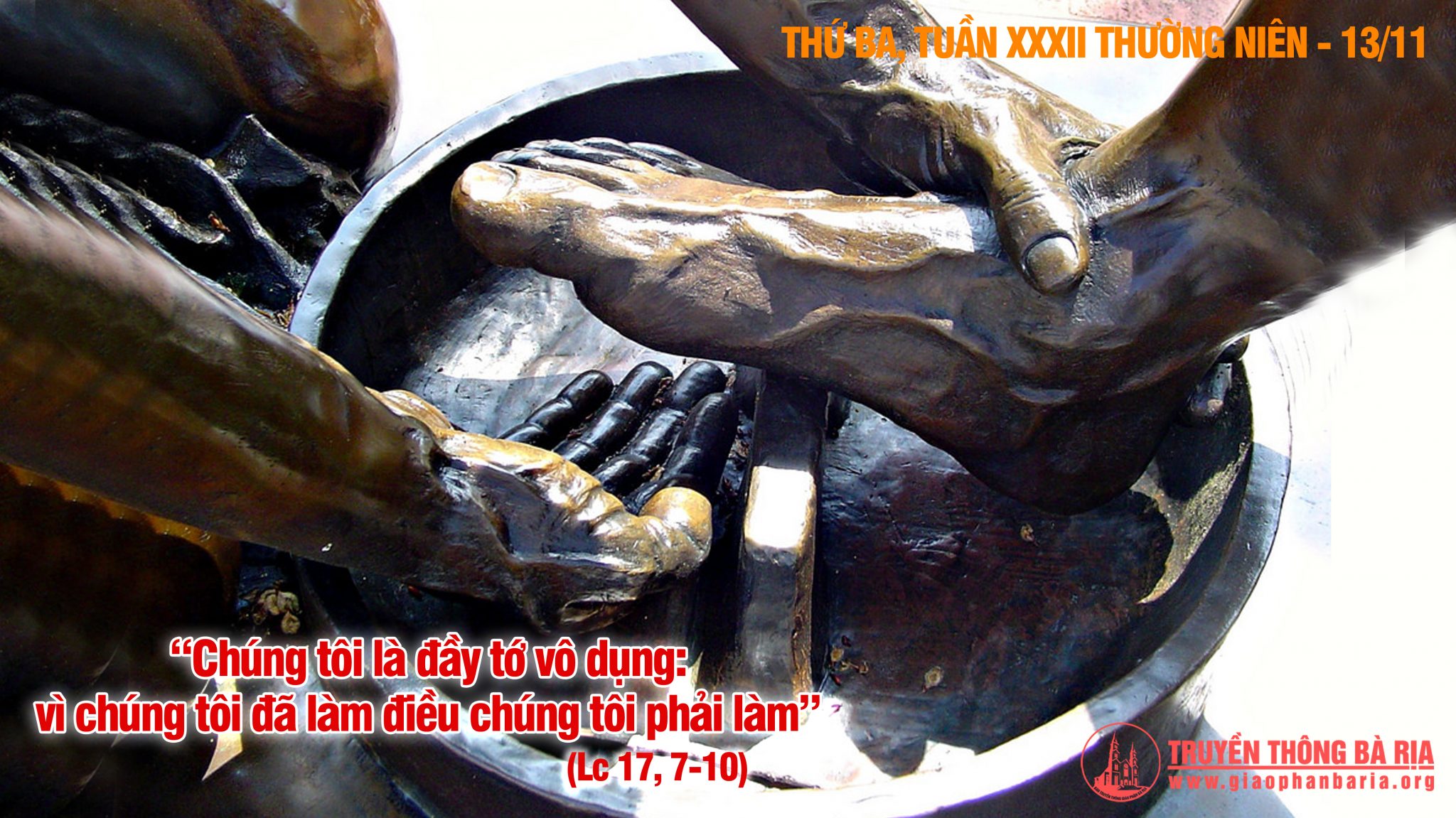13.11.2018 Thứ ba tuần XXXII Thường niên
