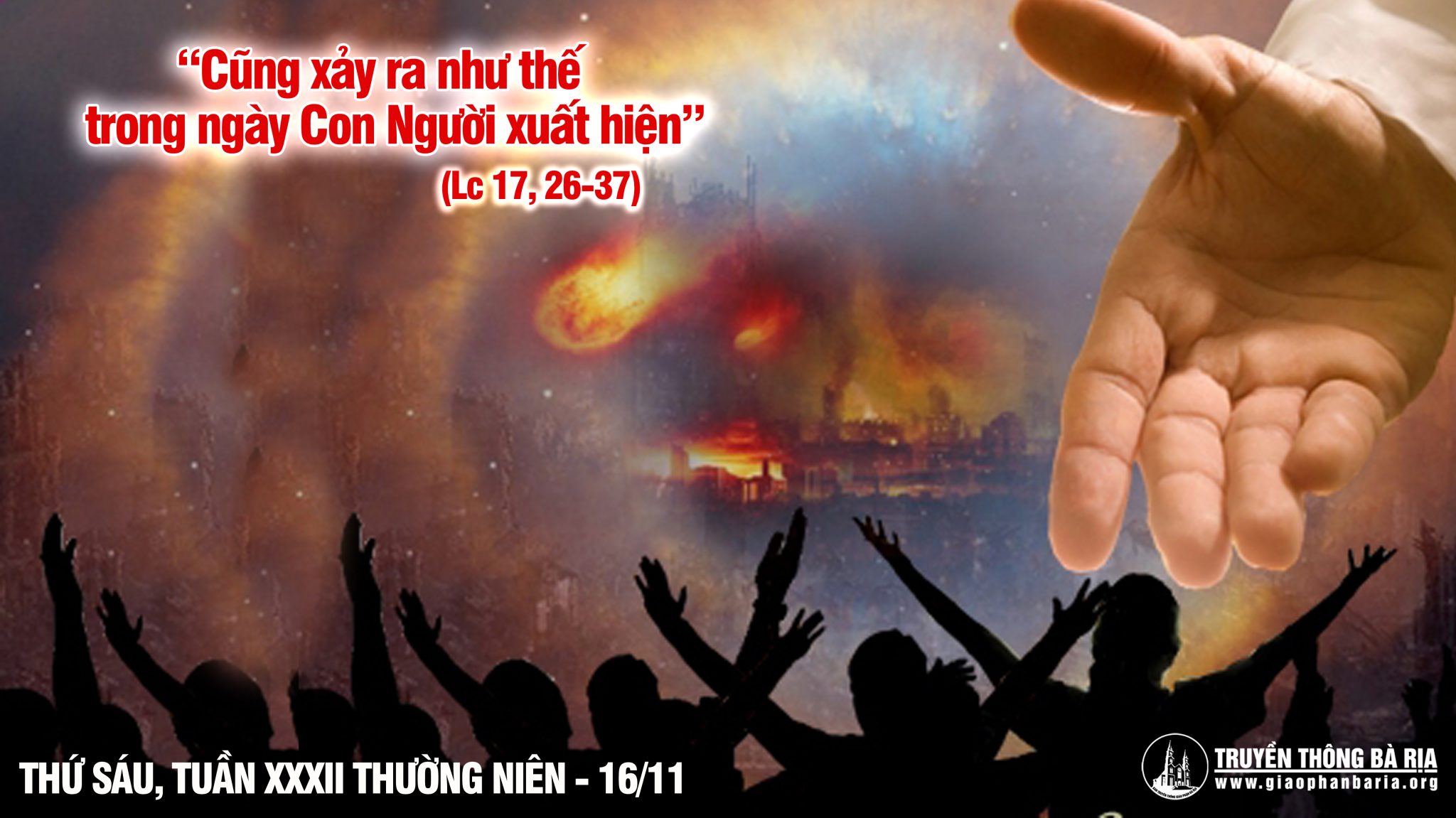 16.11.2018 Thứ sáu tuần XXXII Thường niên