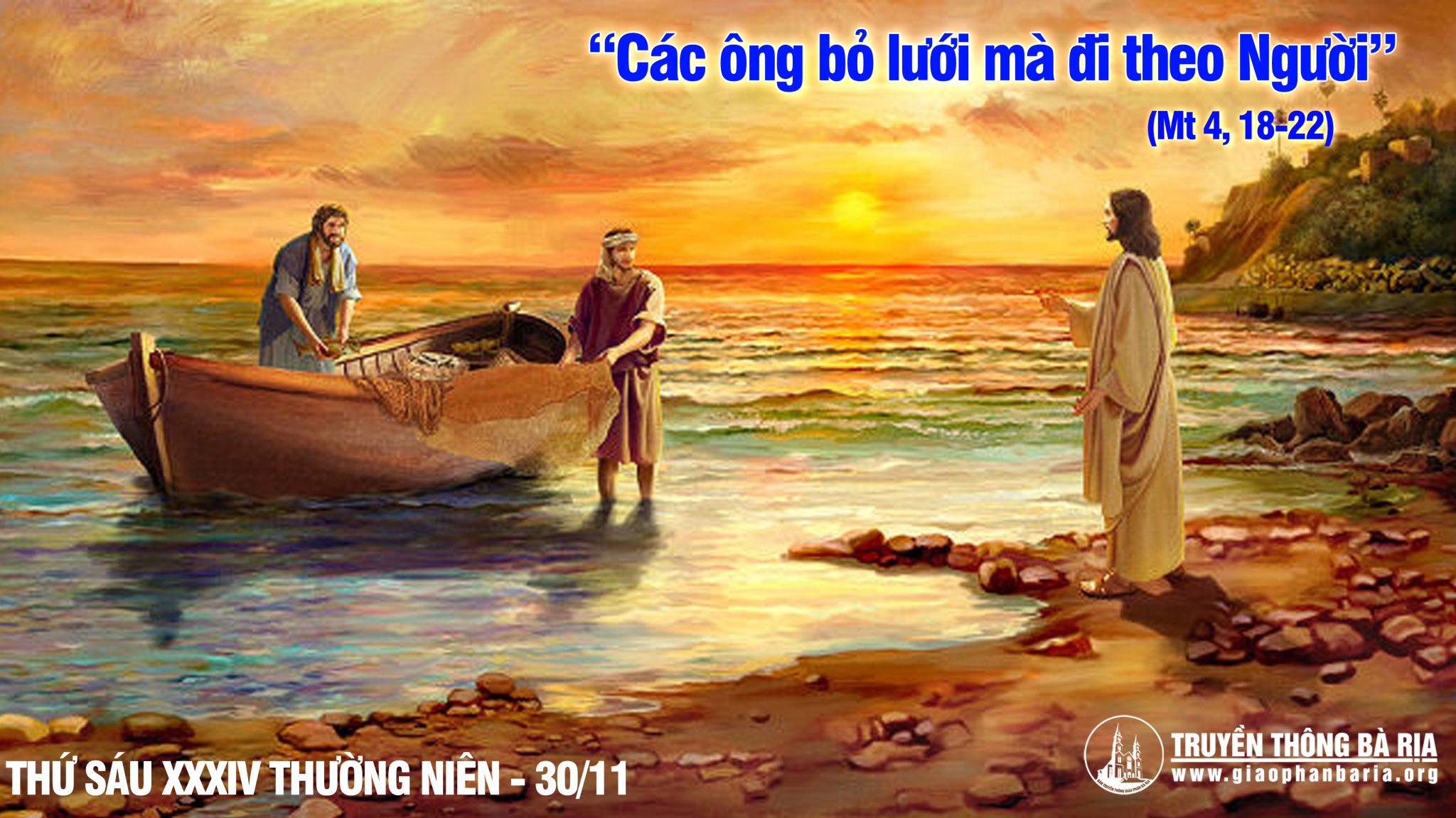 30.11.2018 - Thánh Anrê Tông đồ