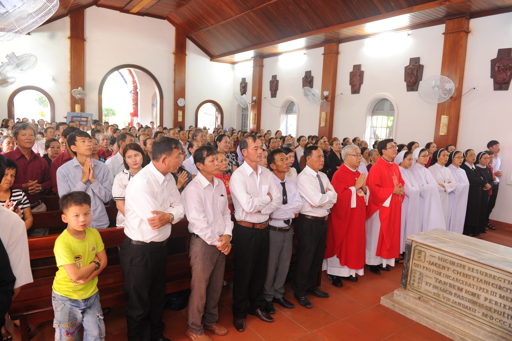 Tin Ảnh: Gx. Hòa Xuân: Hành hương Nhà Thờ Mồ Bà Rịa