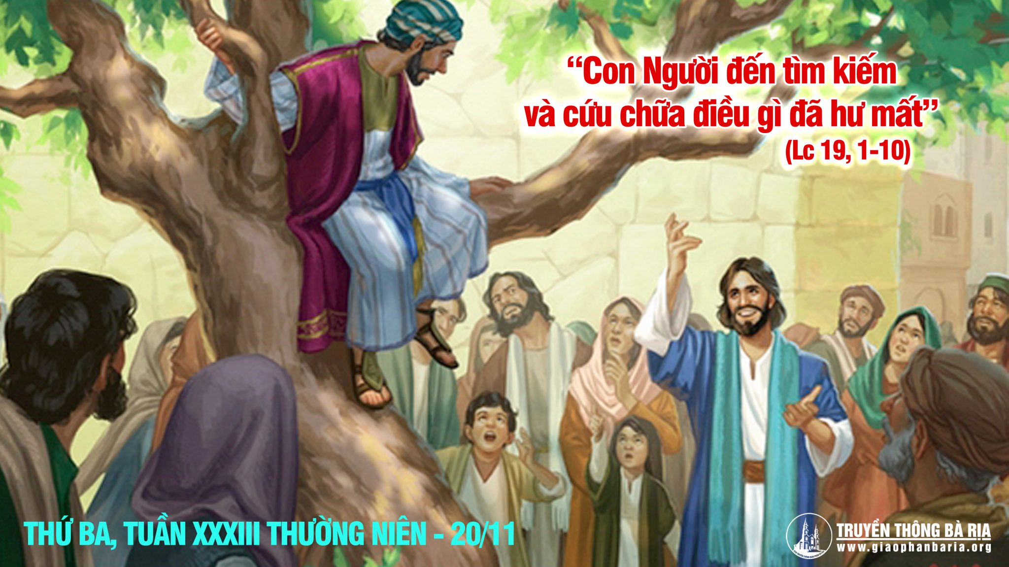 20.11.2018 – Thứ ba tuần XXXIII Thường niên