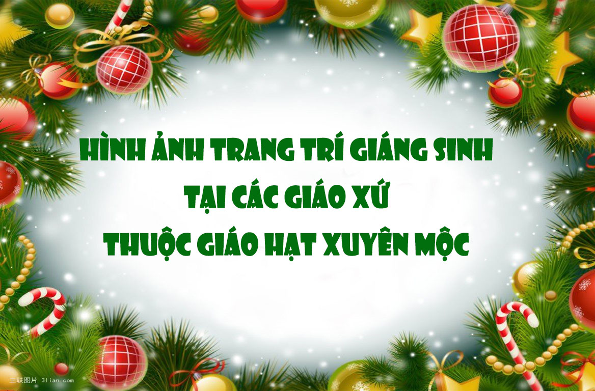 HÌNH ẢNH: CÁC GIÁO XỨ THUỘC GIÁO HẠT XUYÊN MỘC TRANG TRÍ MỪNG ĐẠI LỄ GIÁNG SINH