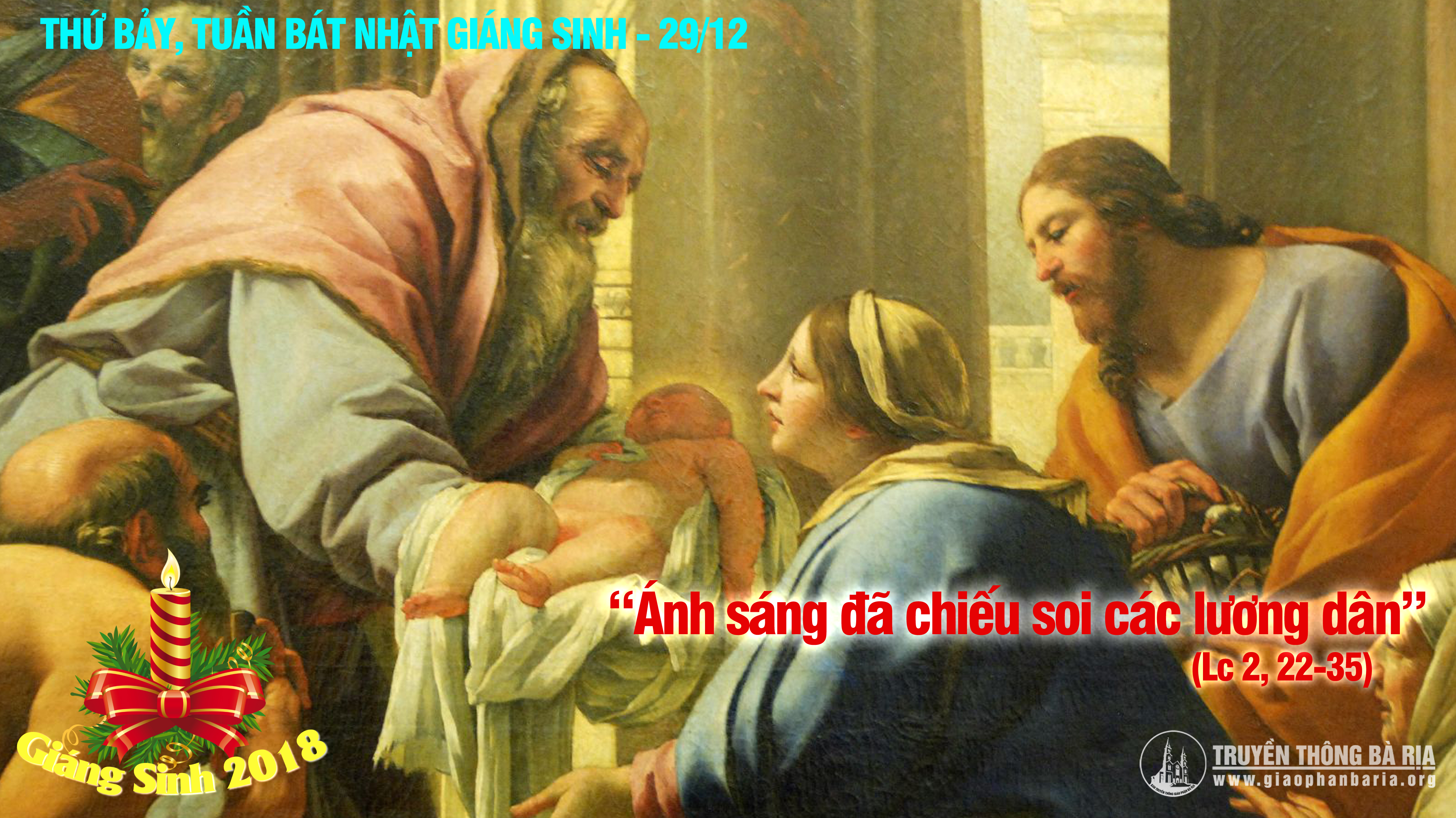 29.12.2018 – Ngày V trong tuần Bát nhật Giáng sinh