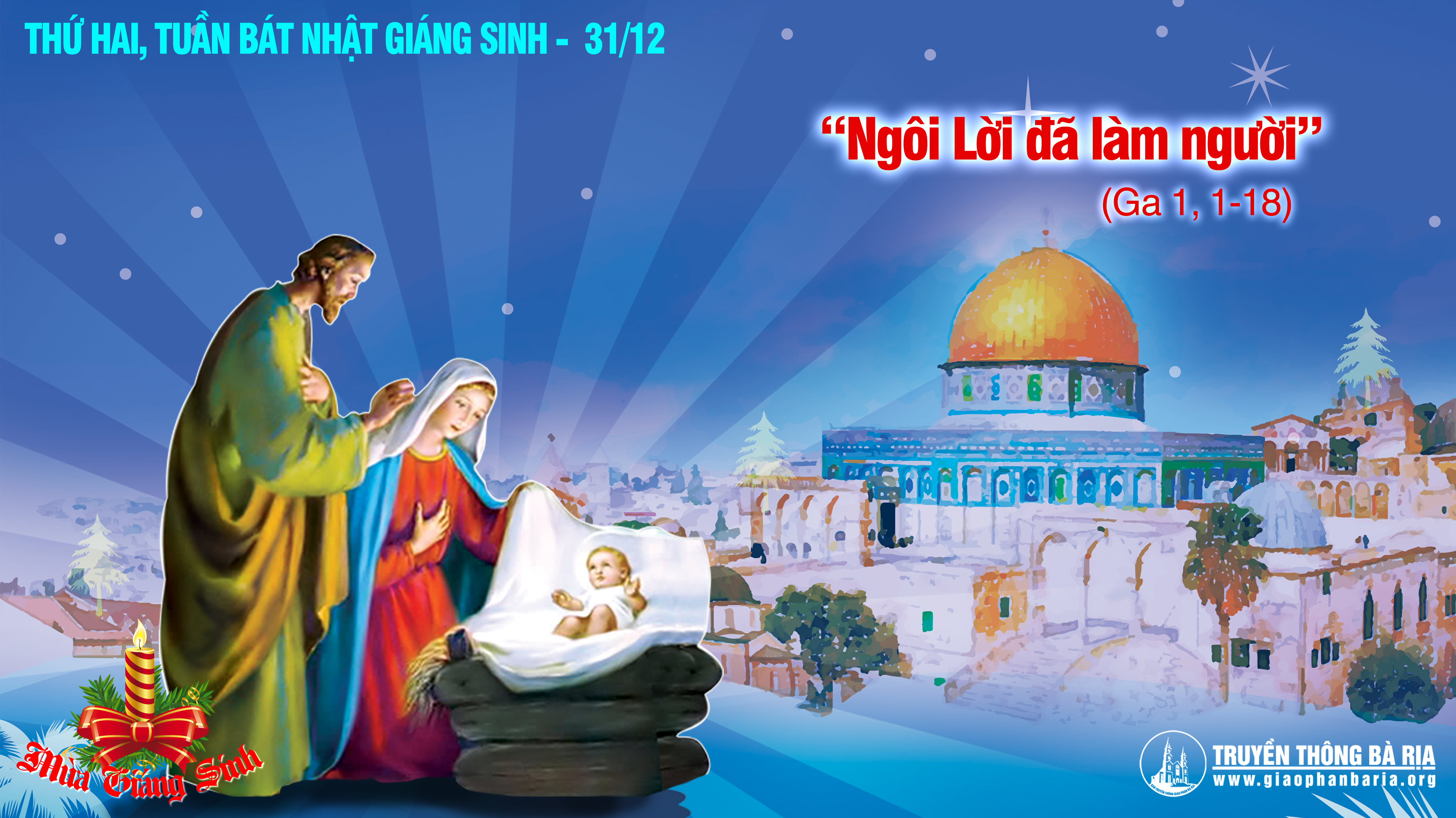 31.12.2018 – ngày VII trong tuần Bát nhật Giáng Sinh
