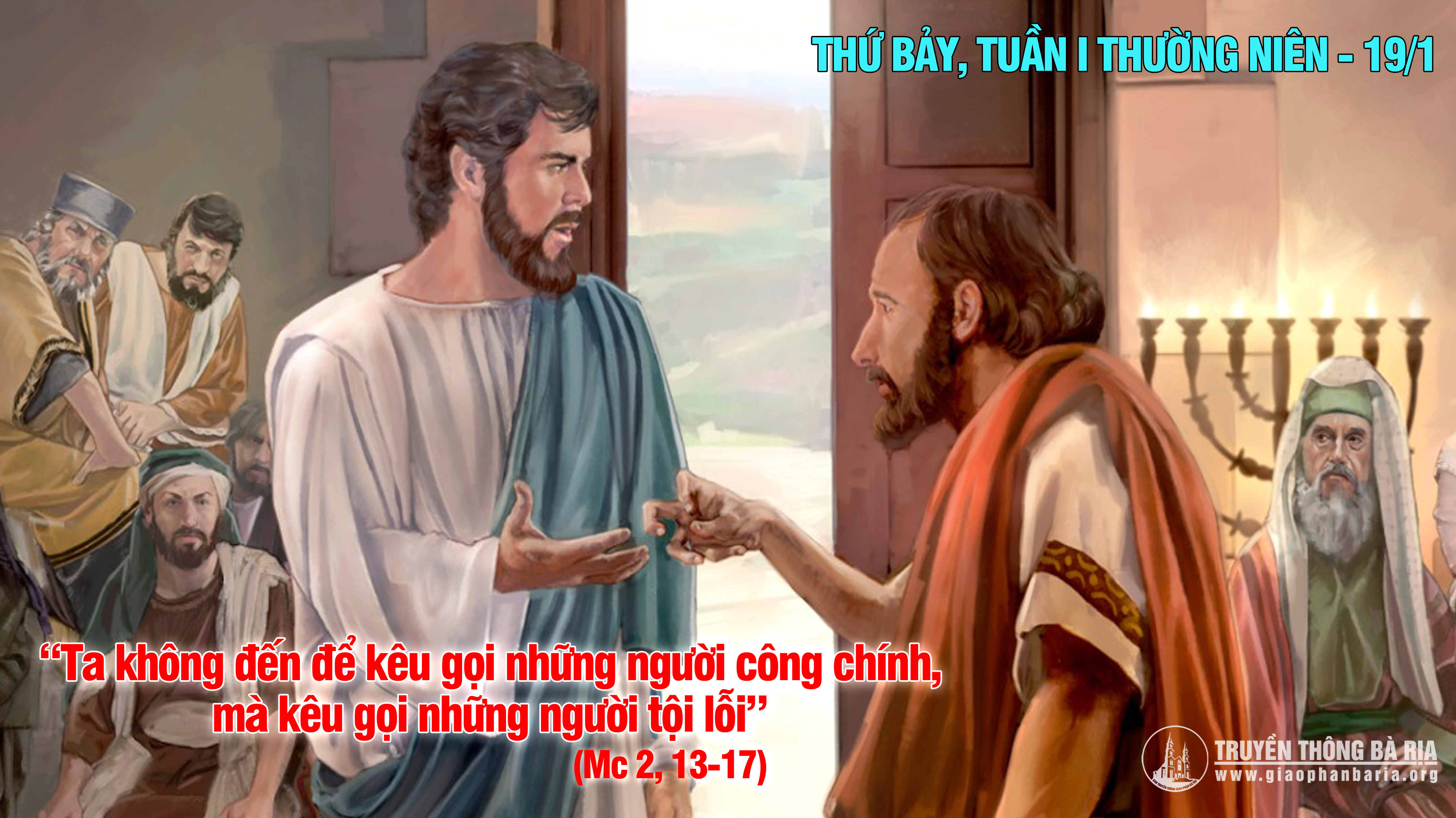 19.01.2019 - Thứ bảy tuần I Thường niên