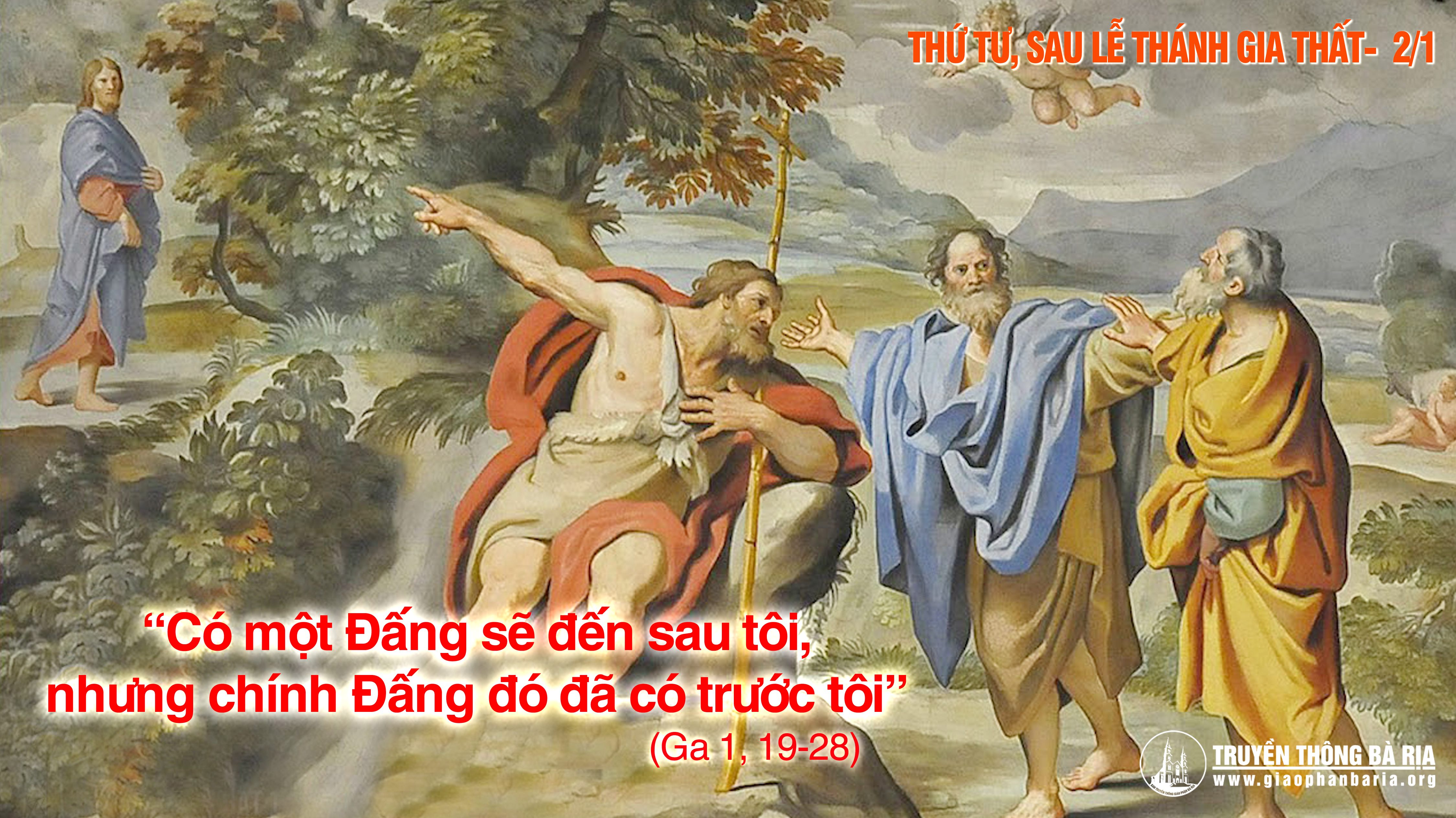 02.01.2019 – Thứ tư – Mùa Giáng sinh