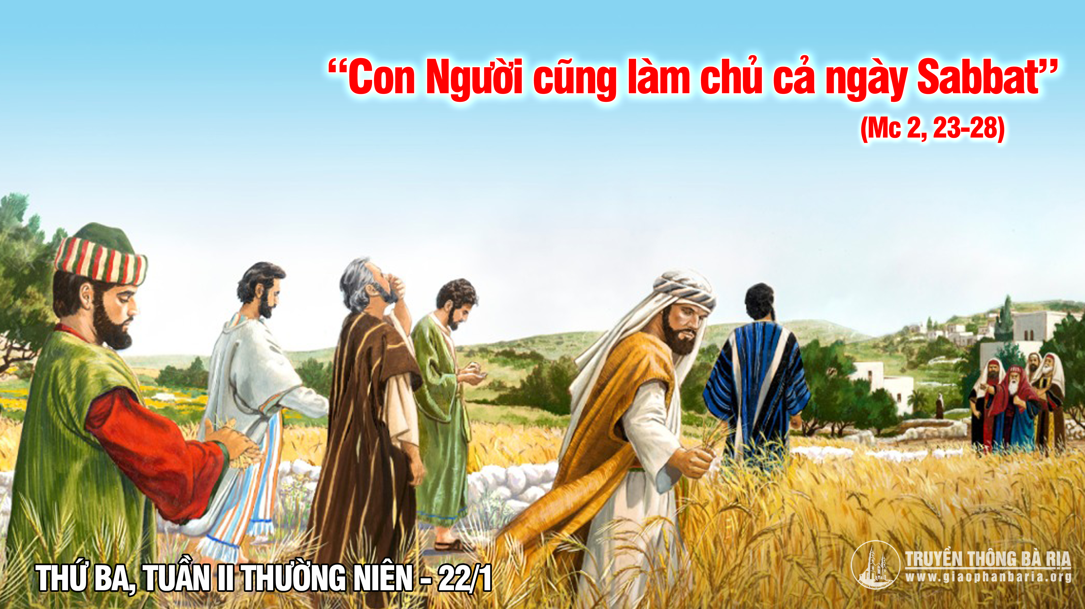 22.01.2019 – Thứ ba tuần II Thường niên
