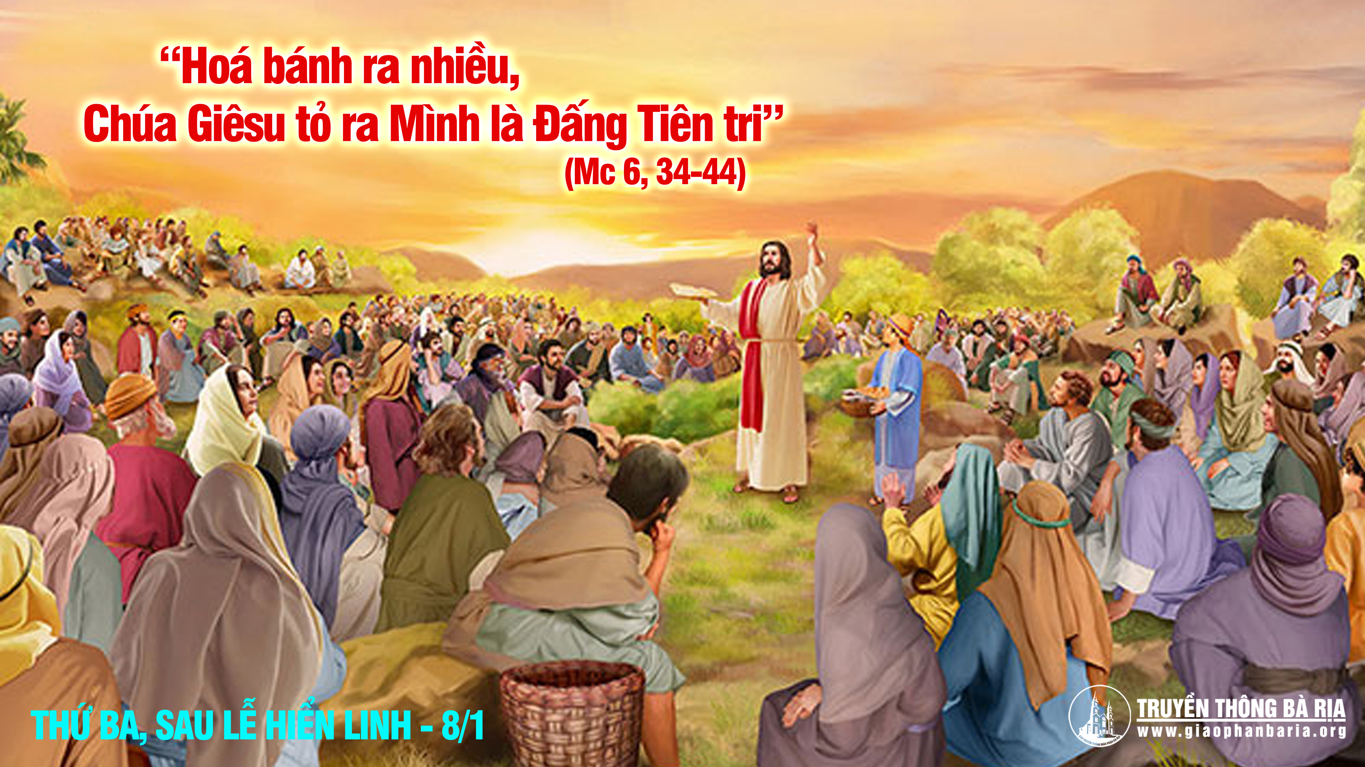 08.1.2019 – Thứ ba sau lễ Hiển linh