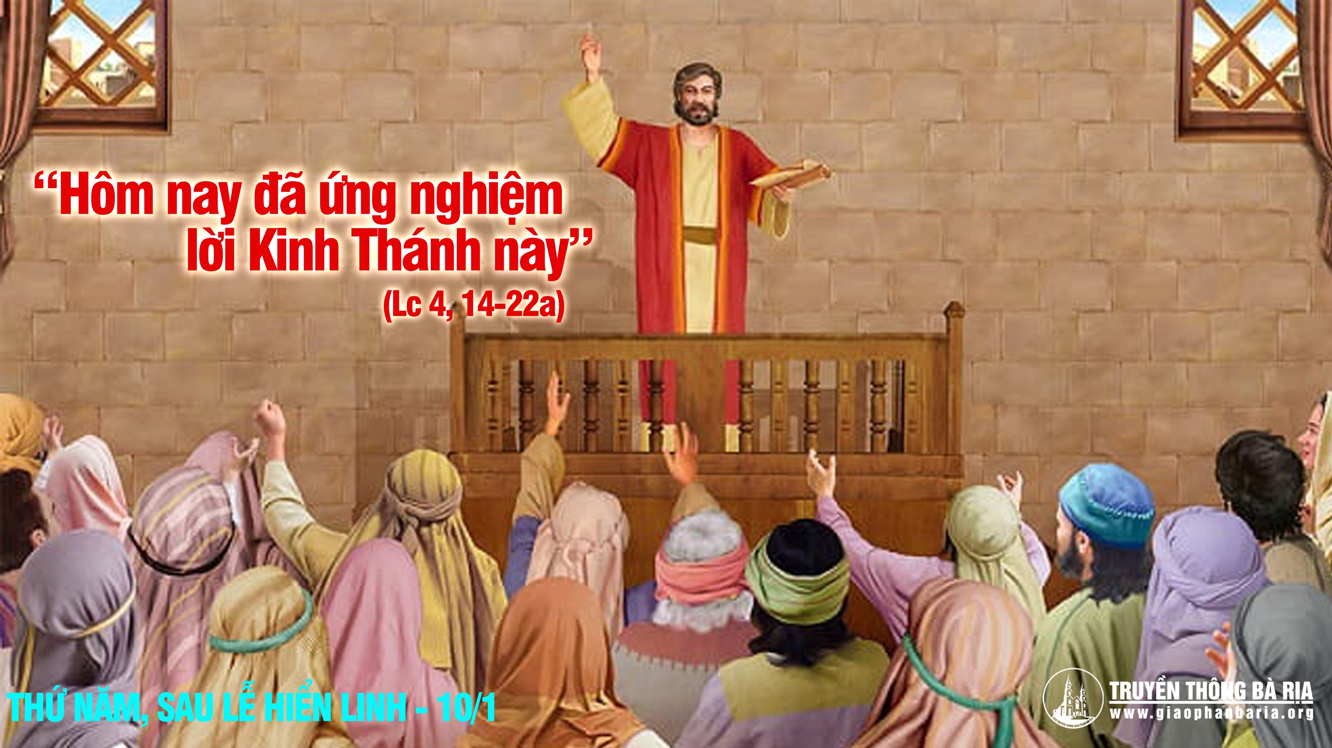 10.1.2019 – Thứ năm, sau lễ Hiển Linh