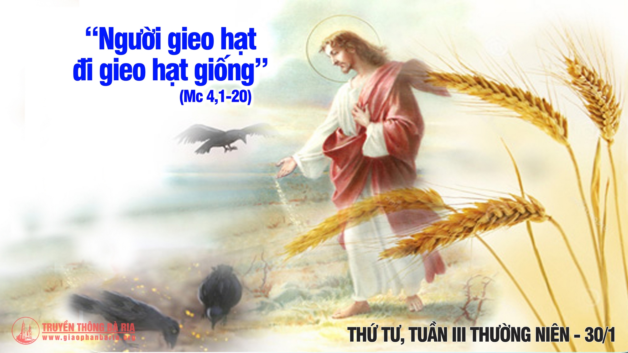 30.01.2019 – Thứ tư tuần III Thường niên