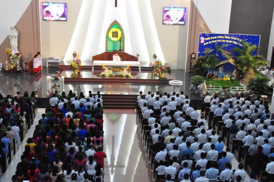 Gx. Vinh Trung: Mừng lễ Đức Maria là Mẹ Thiên Chúa- Bổn mạng Họ Bình Thuận