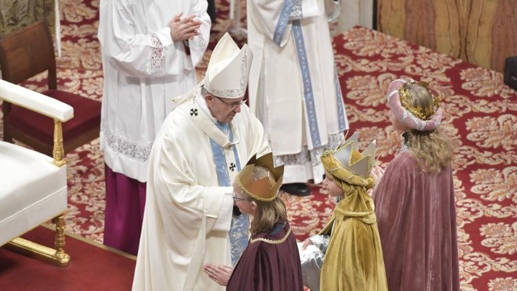 Đức Thánh Cha dâng lễ Mẹ Thiên Chúa 1/1/2019