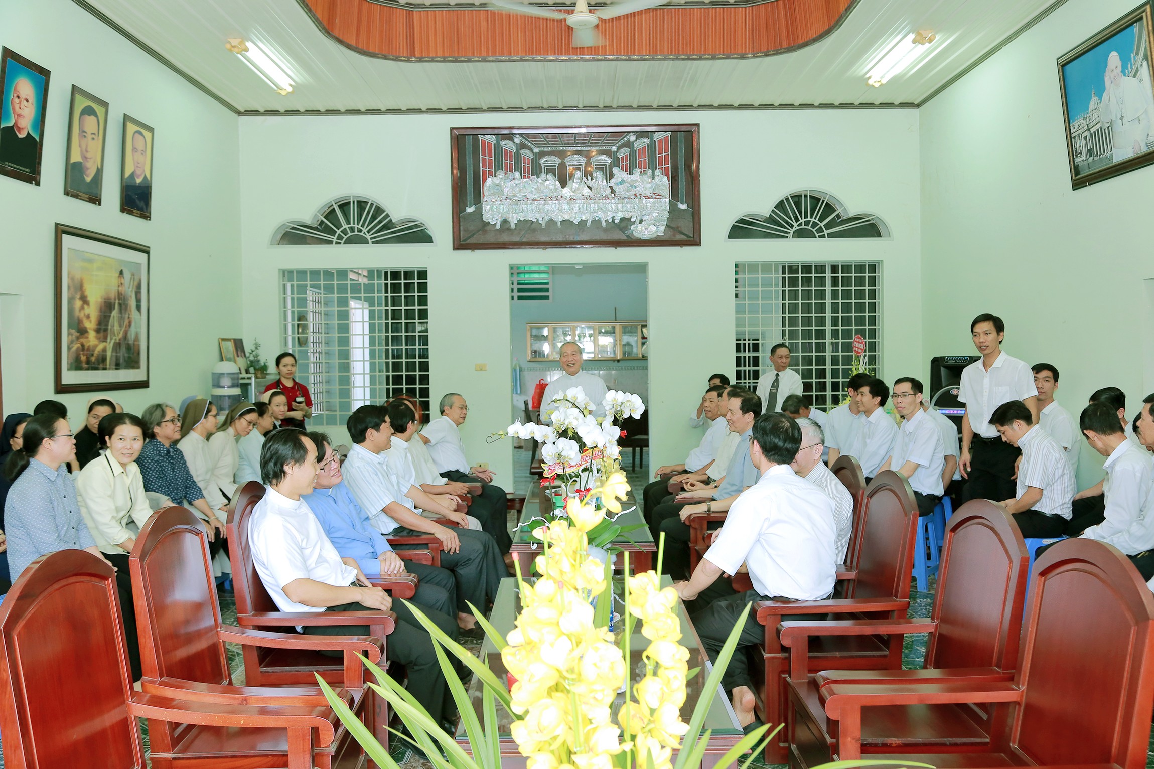 Tin ảnh: Giáo hạt Long Hương: Họp mặt mừng Xuân mới Kỷ Hợi 2019