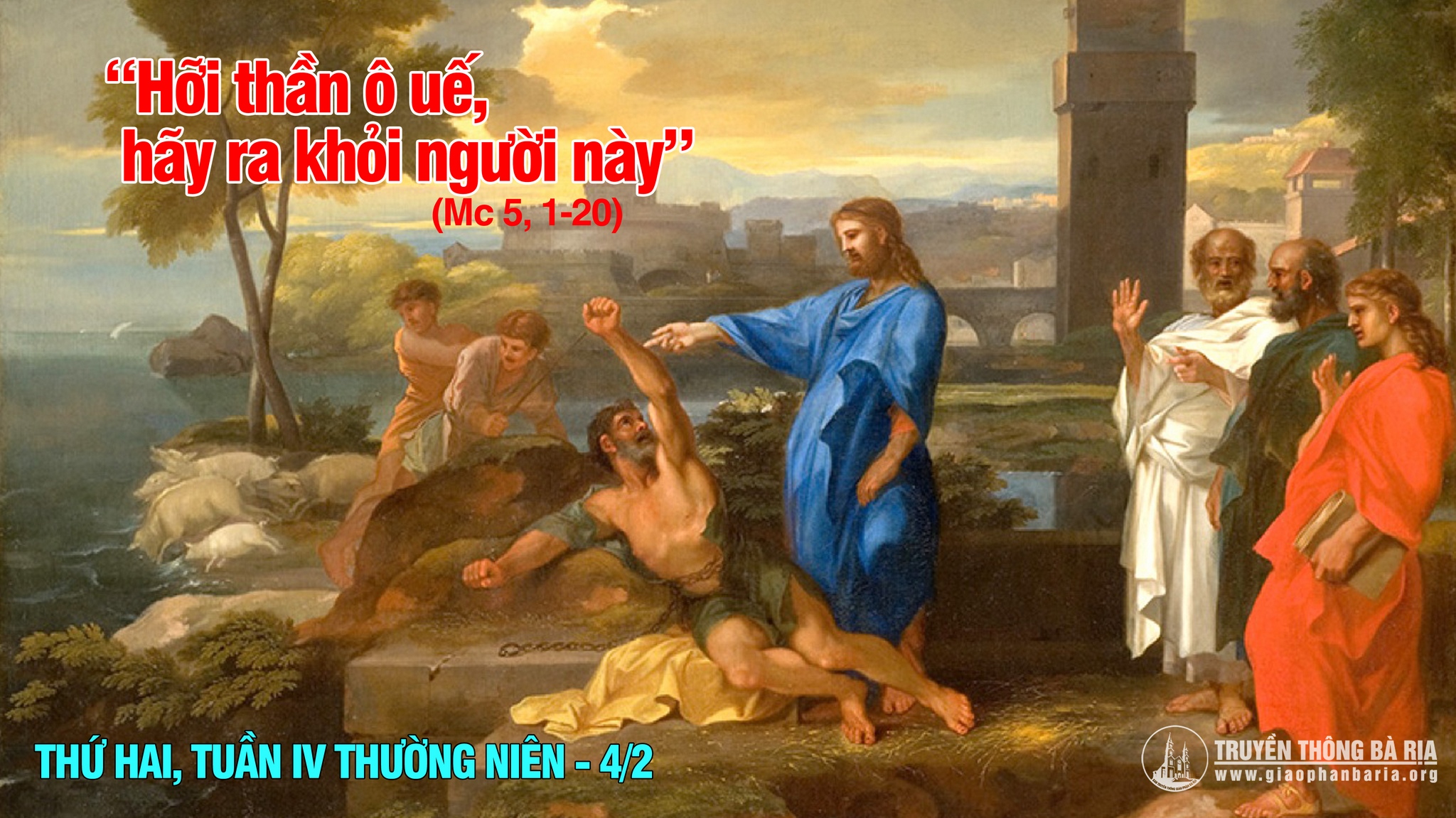 04.02.2019 – Thứ hai tuần IV Thường niên