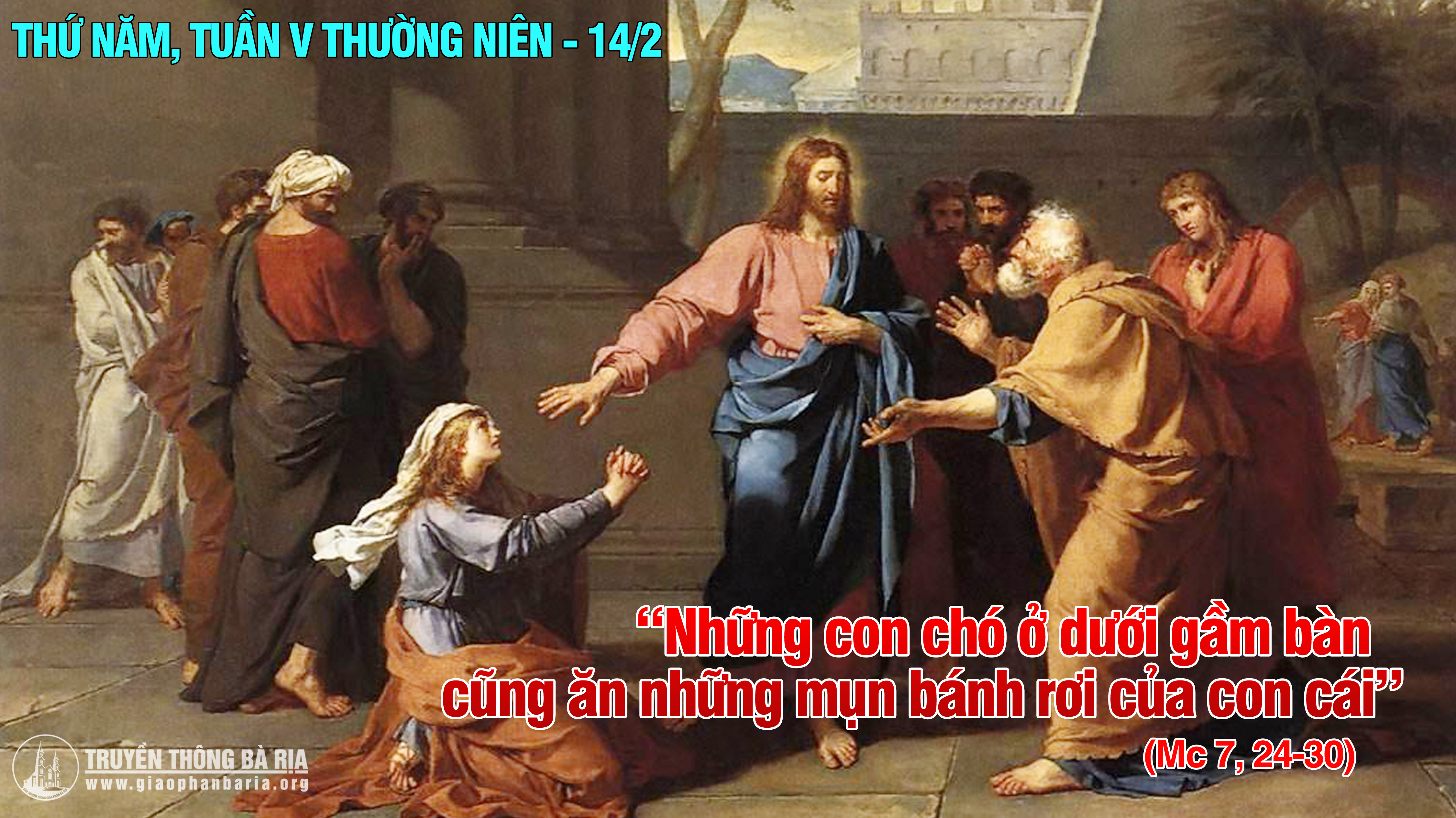 14.02.2019 - Thứ năm tuần V Thường niên