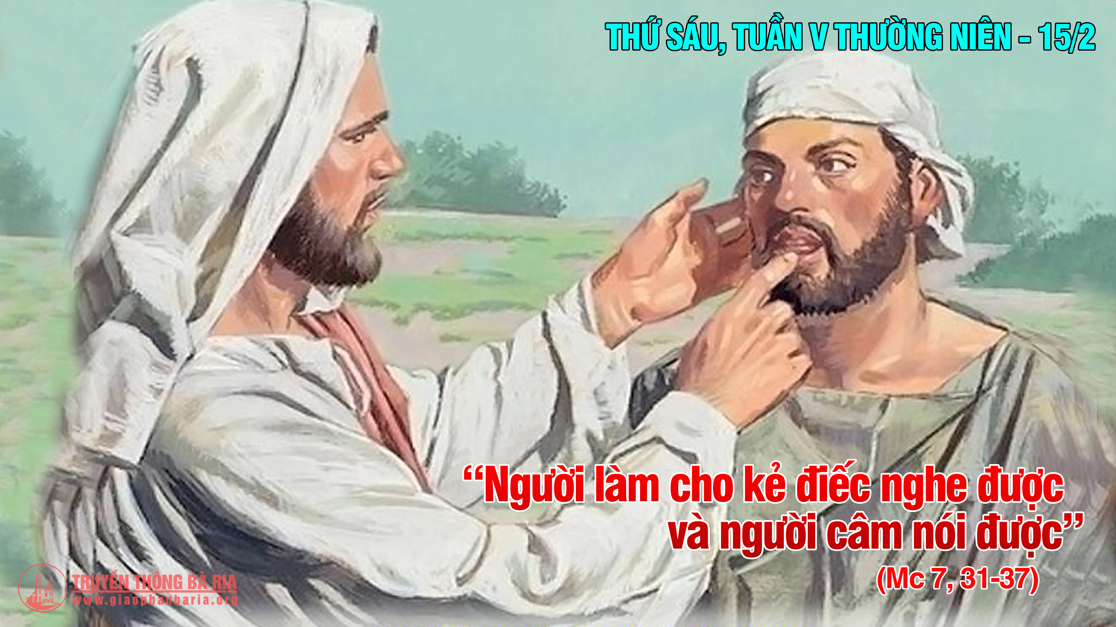 15.02.2019 – Thứ sáu tuần V Thường niên