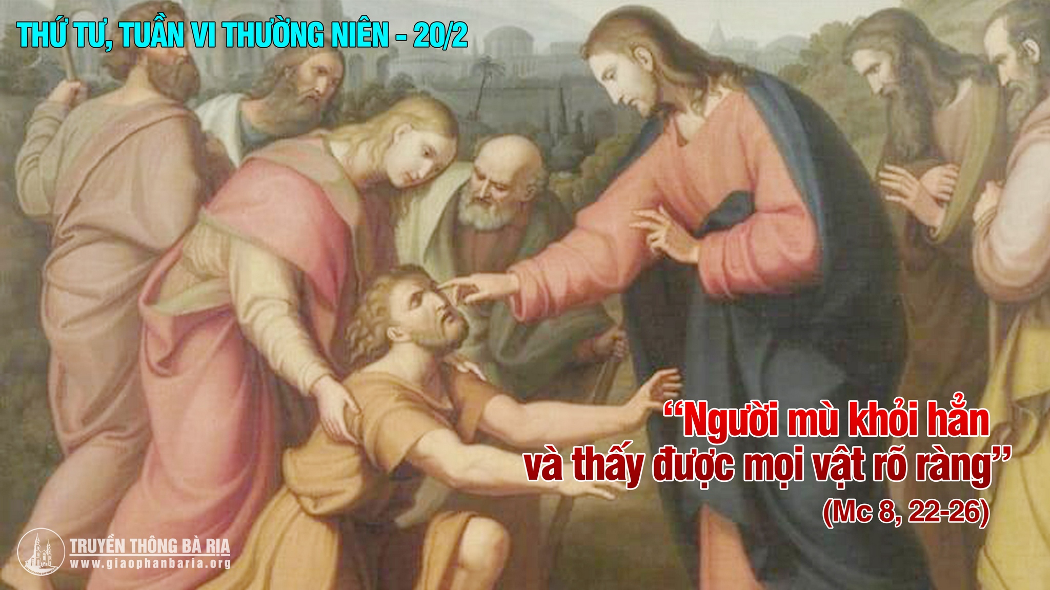 20.02.2019 – Thứ tư tuần VI Thường niên