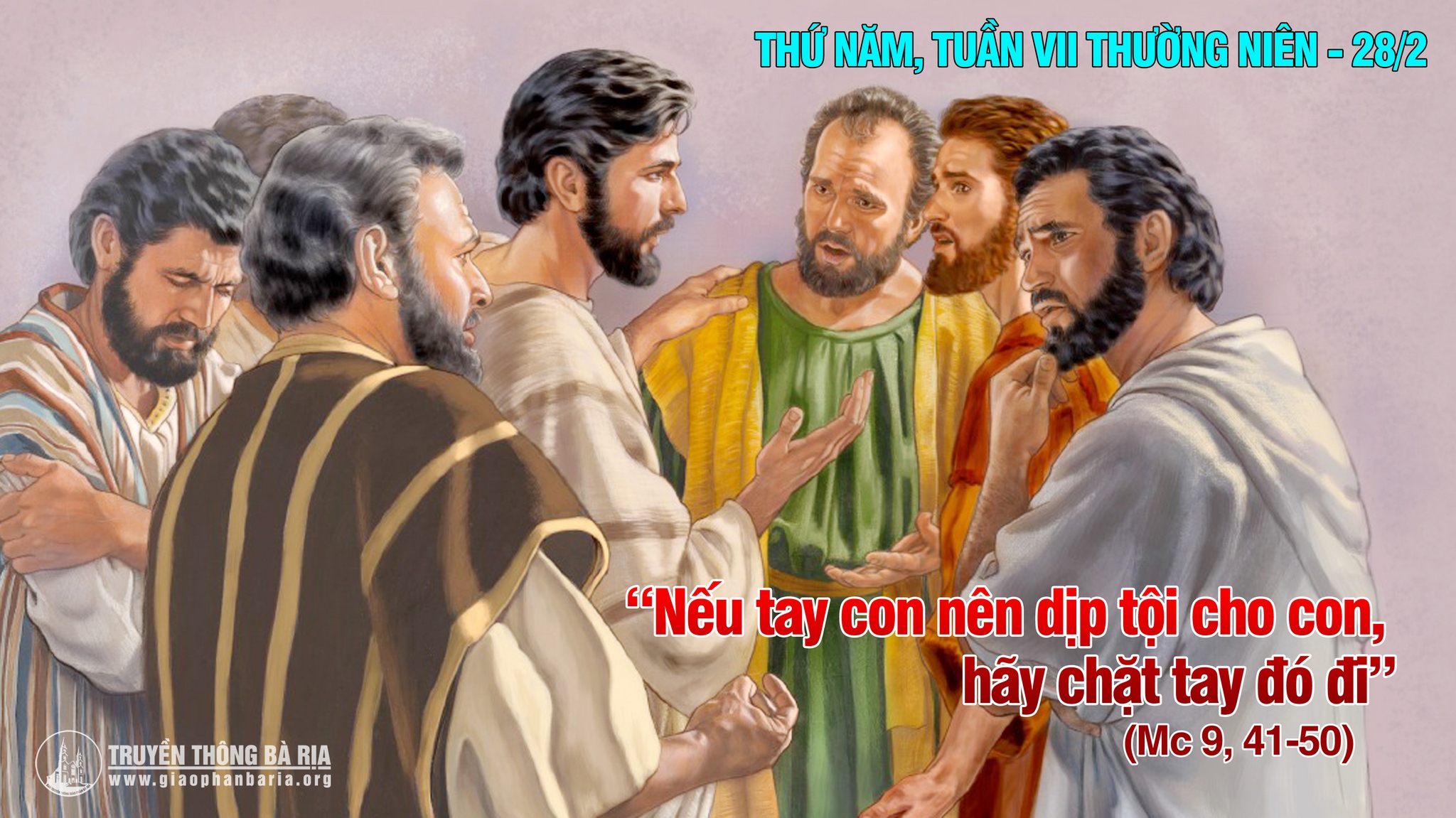 28.02.2019 – Thứ năm tuần VII Thường niên