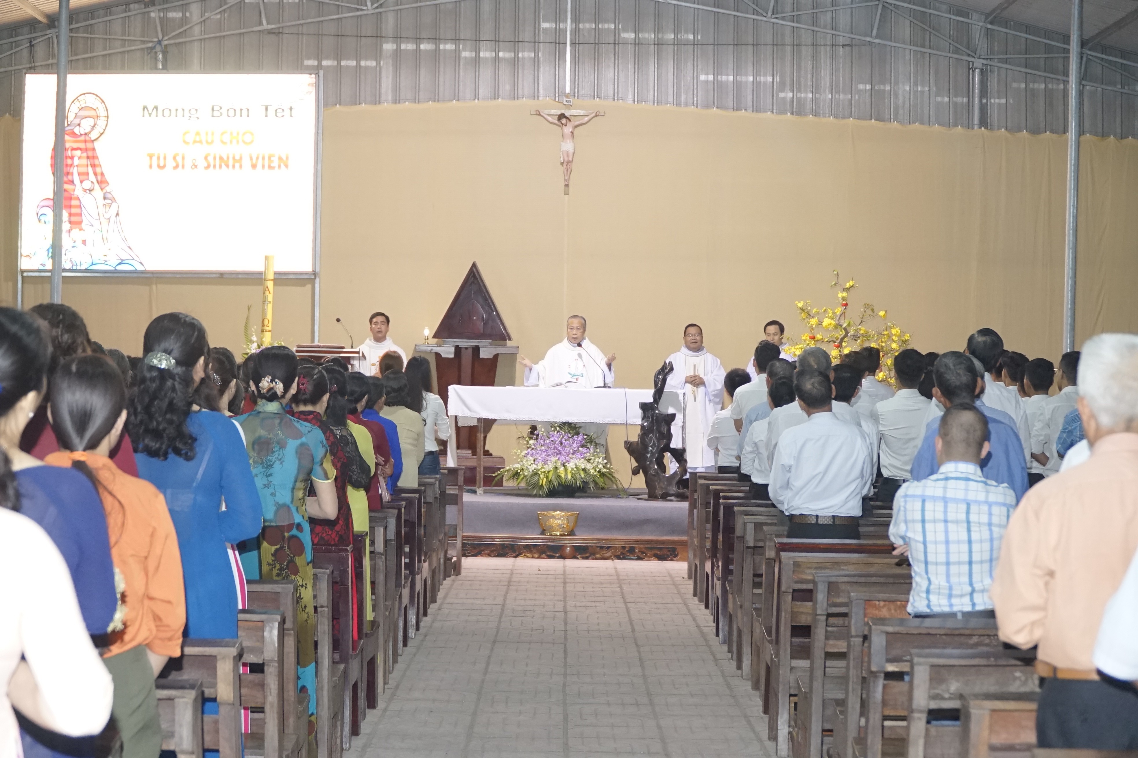 Tin Ảnh: Gx. Láng Cát: Các cử hành phụng vụ Mùng 3 và Mùng 4 Tết Kỷ Hợi 2019
