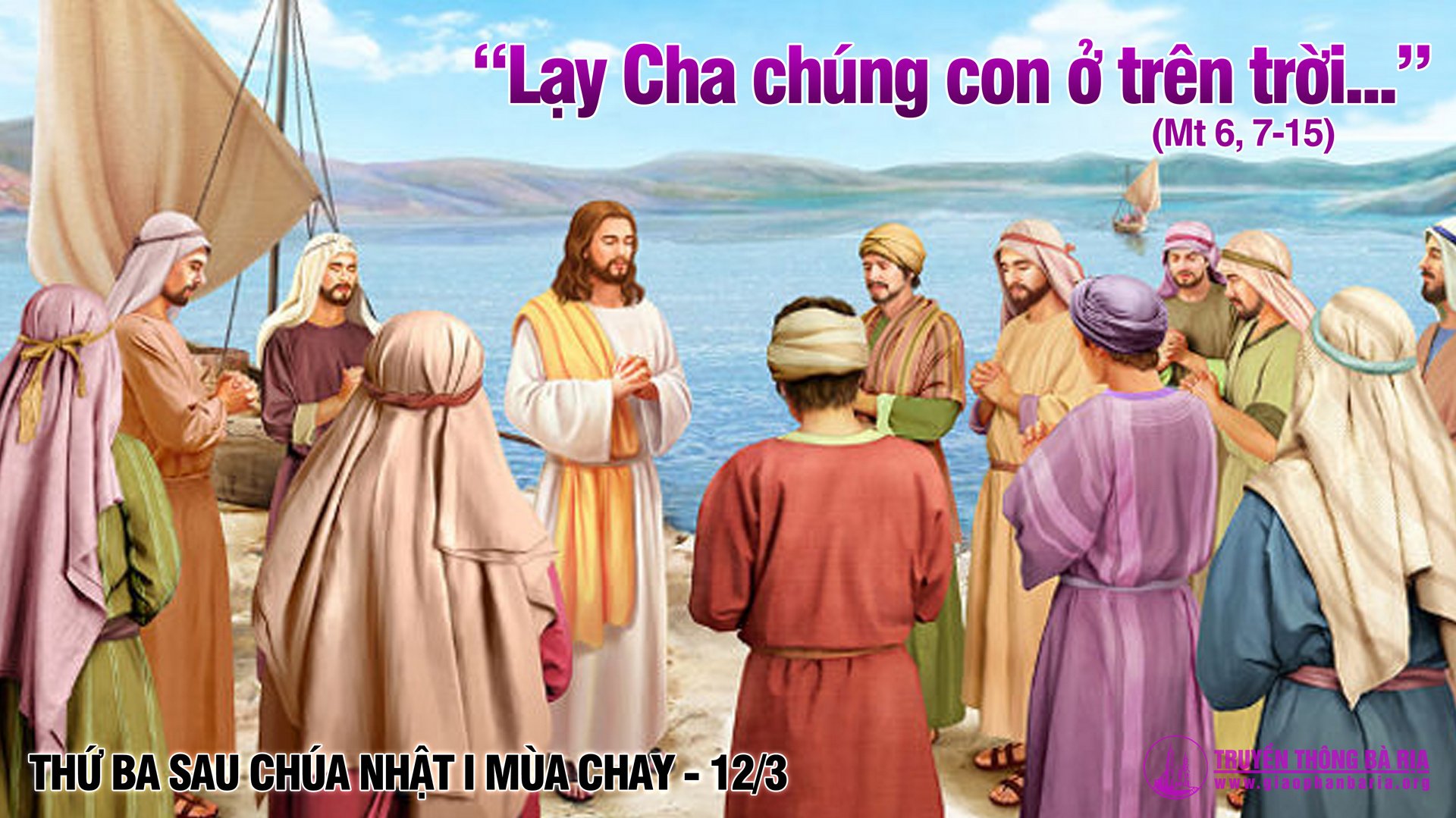 12.3.2019 - Thư ba tuần I Mùa Chay
