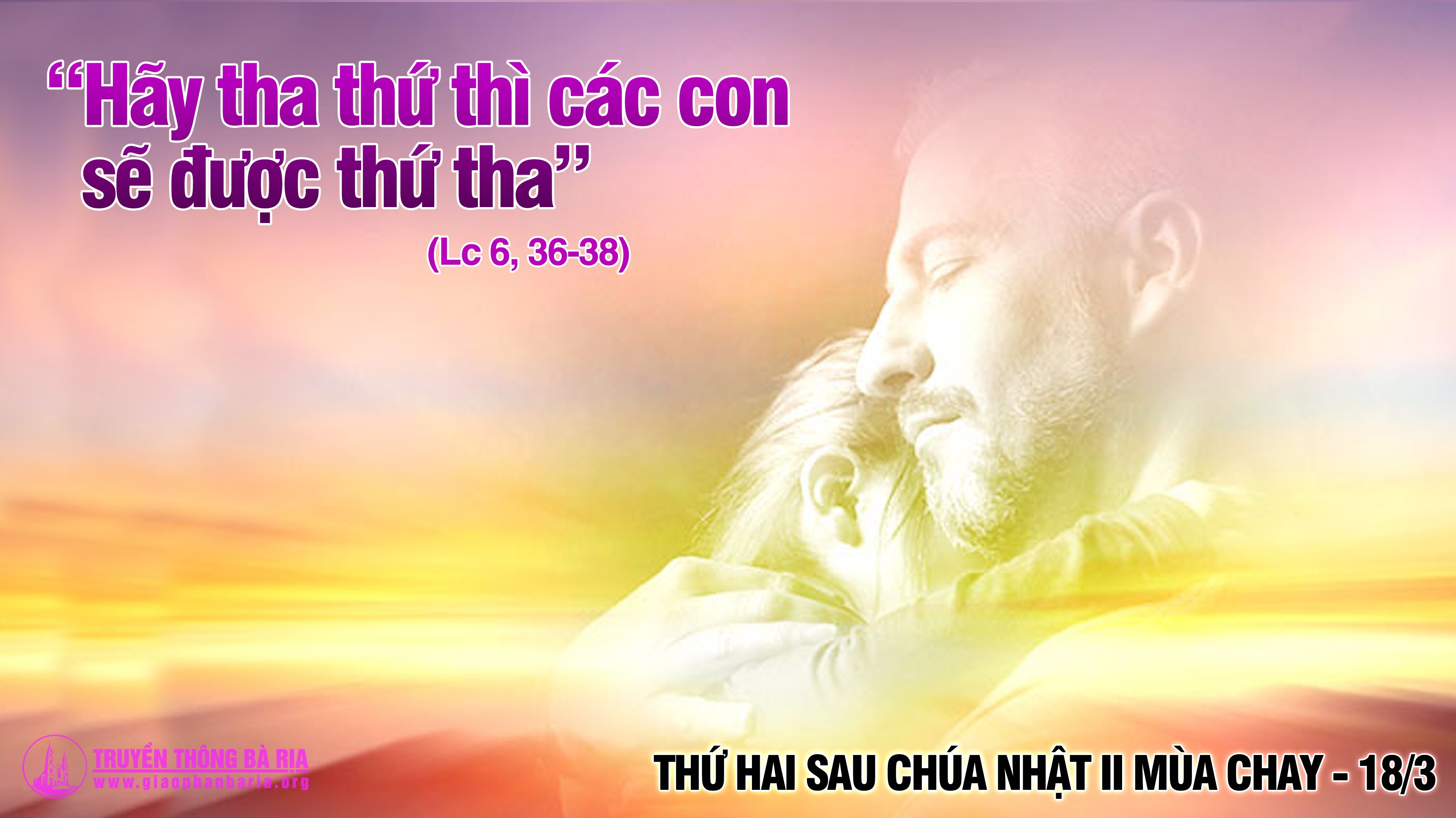 18.3.2019 – Thứ hai tuần II Mùa Chay