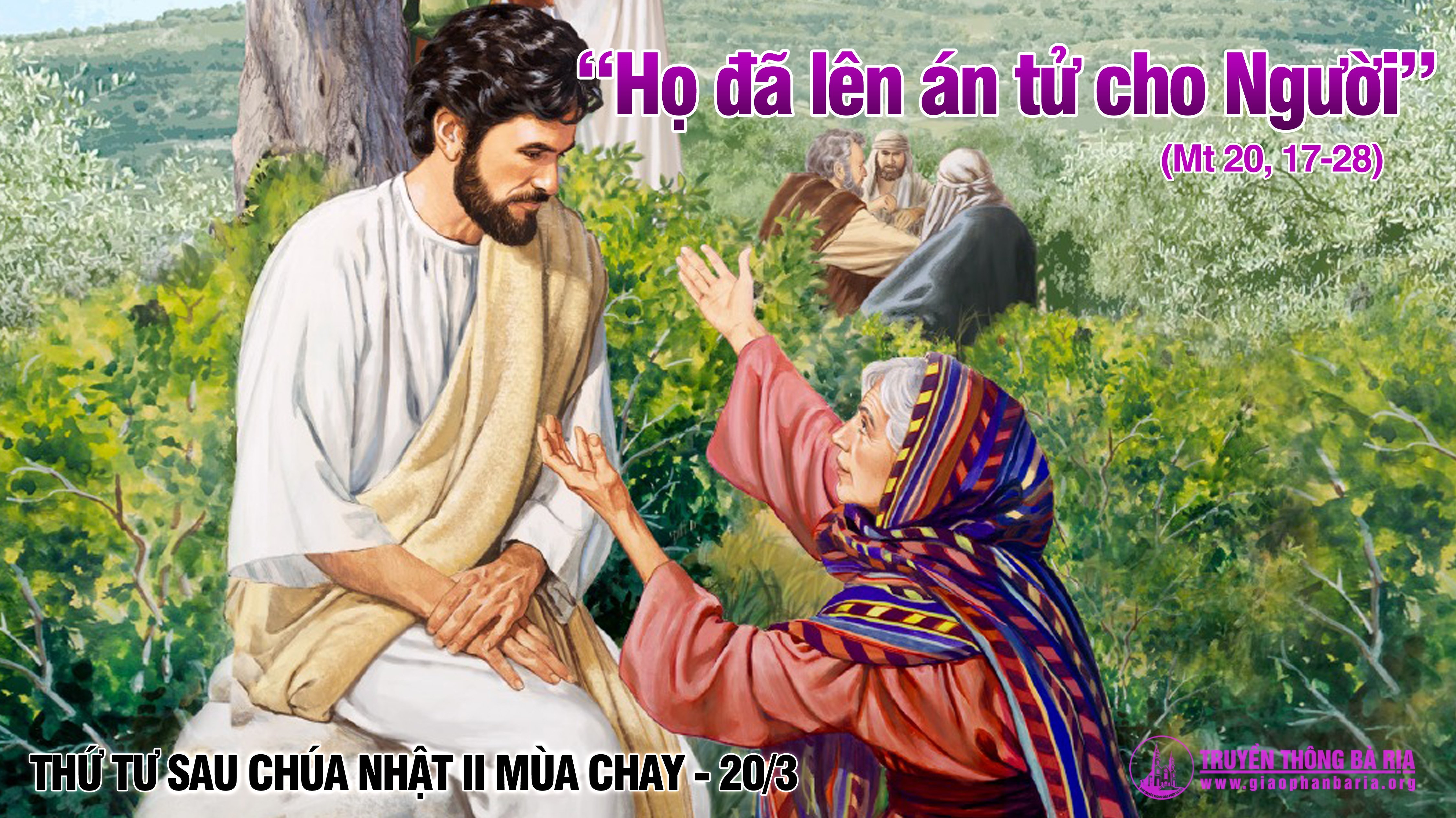 20.3.2019 – Thứ tư tuần II Mùa Chay