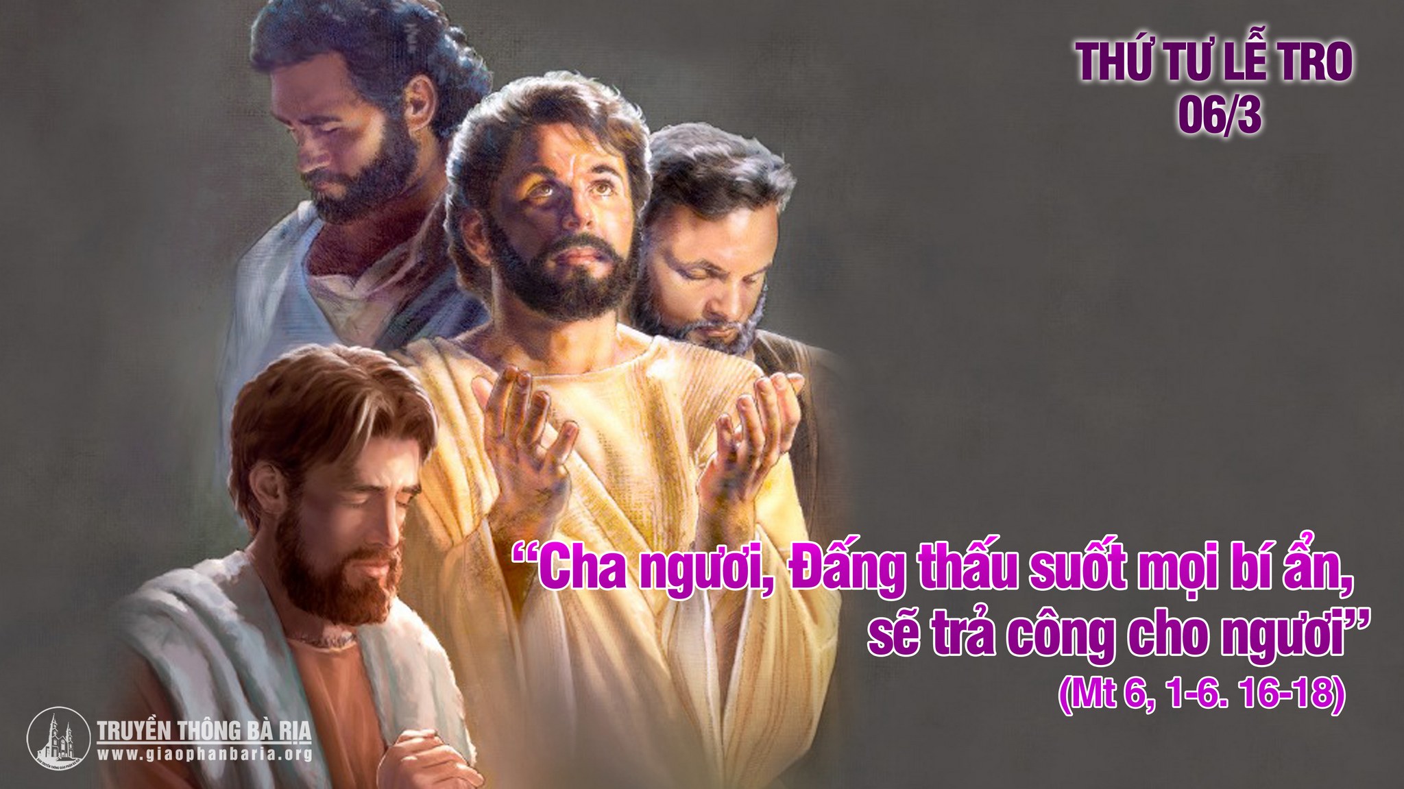 06.3.2019 - Thứ tư lễ Tro