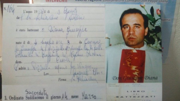 Cha Peppe Diana, một cuộc đời vì Thiên Chúa và tha nhân, tử đạo vì đã đấu tranh chống mafia