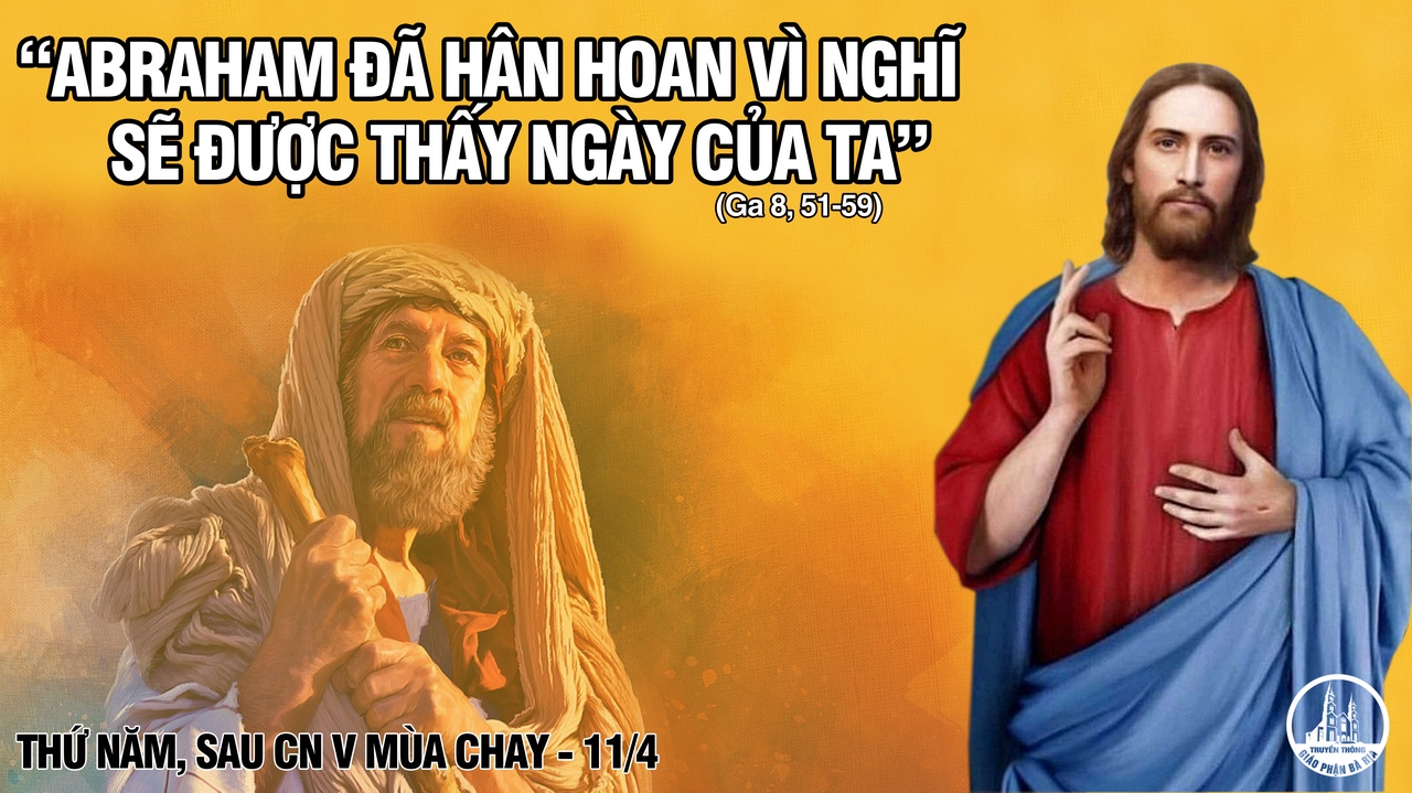 11.4.2019 – Thứ năm tuần V Mùa Chay
