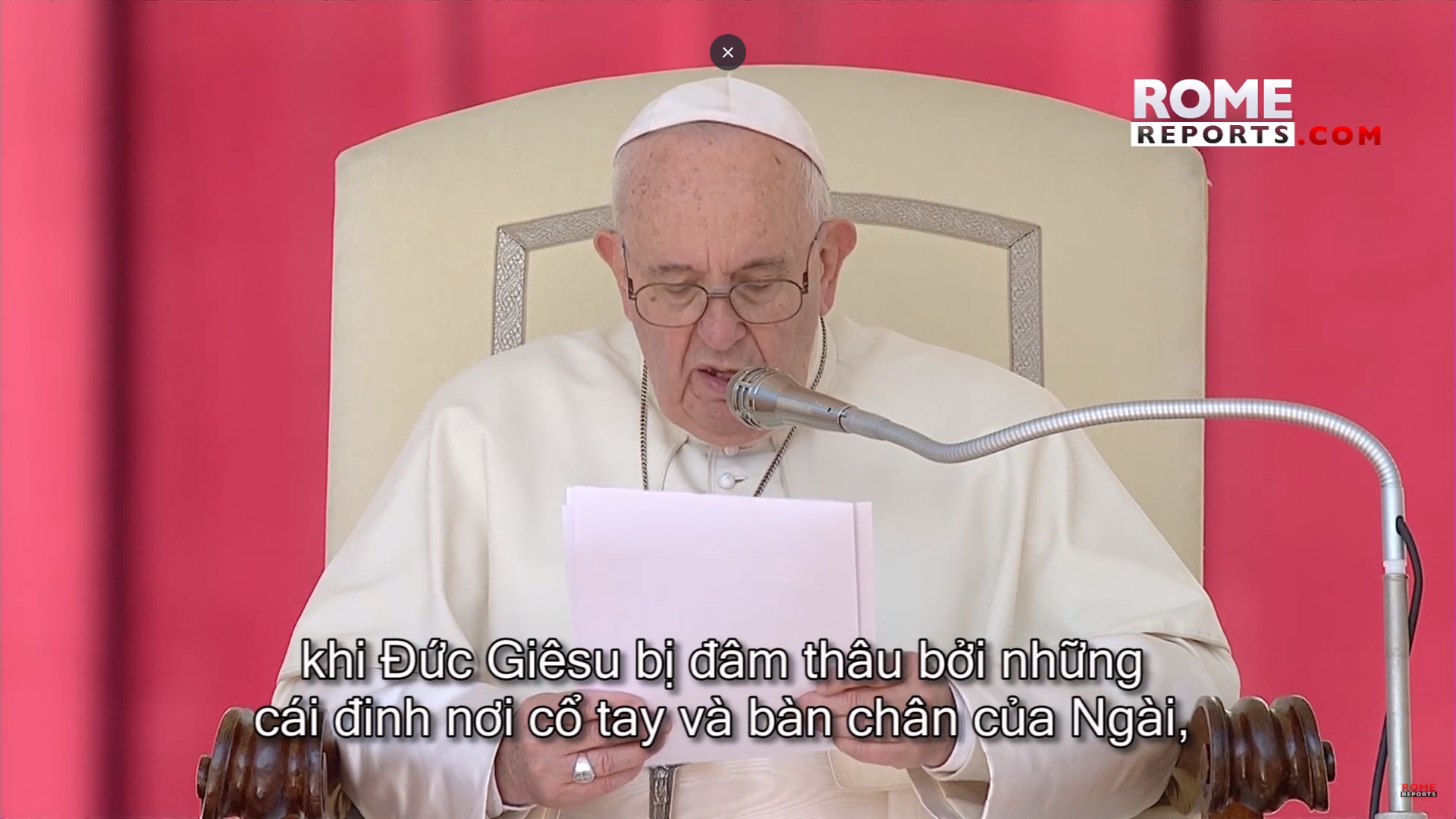 ĐGH Phanxicô trong Tuần Thánh: Sự tha thứ phá vỡ vòng luẩn quẩn của sự dữ