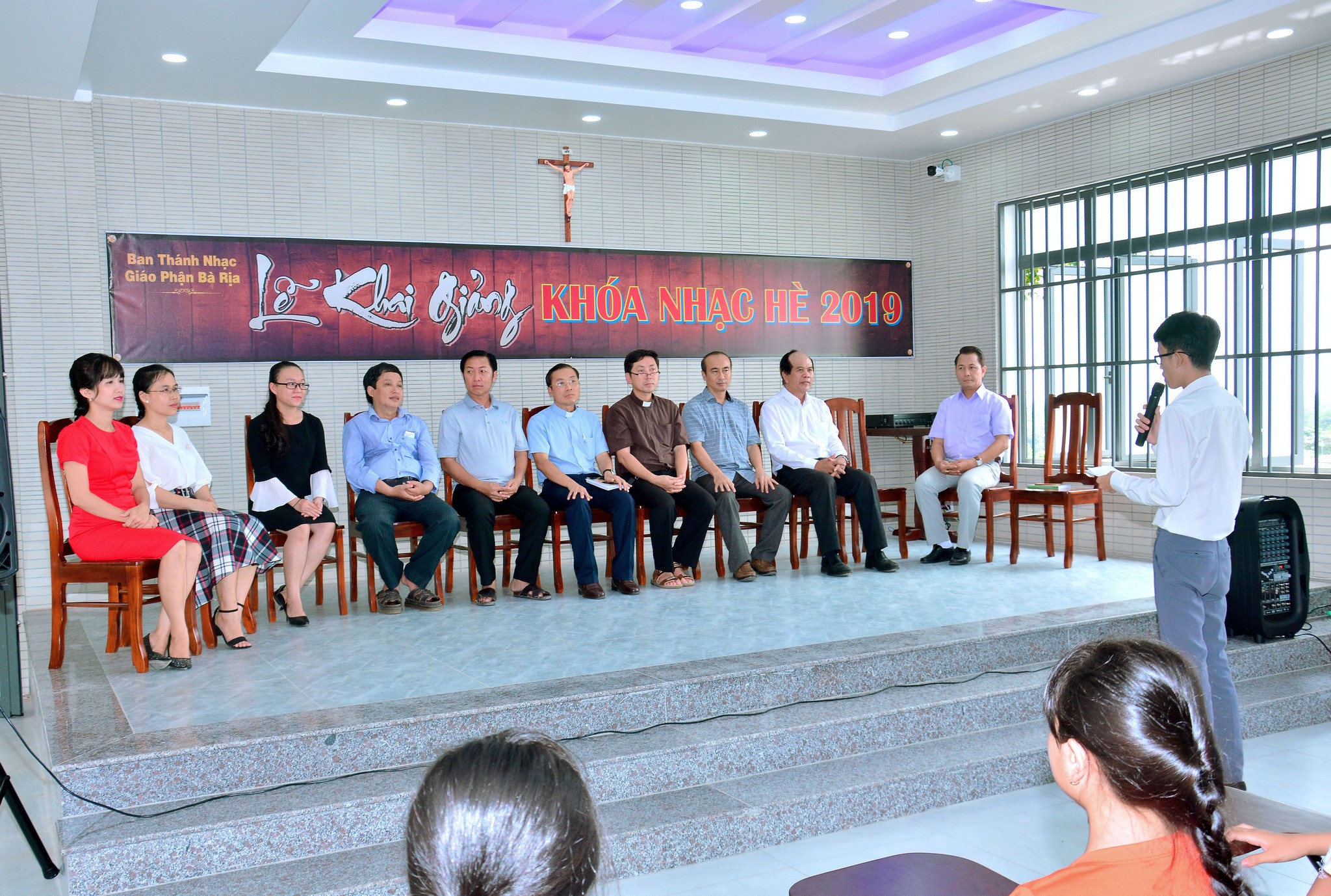 Gx. Vinh Châu: Ban Thánh nhạc Giáo phận khai giảng Khóa Thánh Nhạc hè 2019